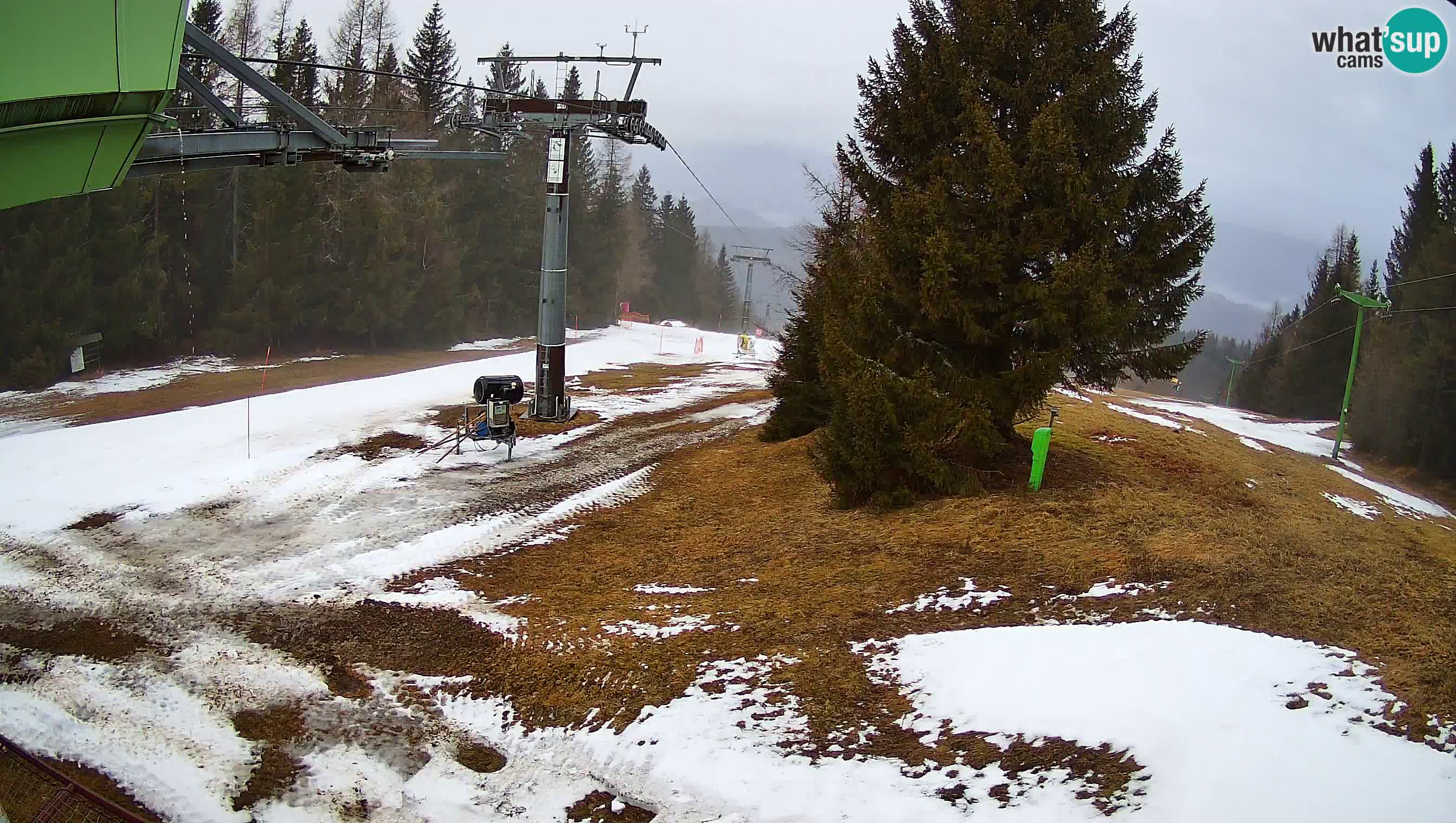 Skijalište Cerkno web kamera Lom – Slovenija