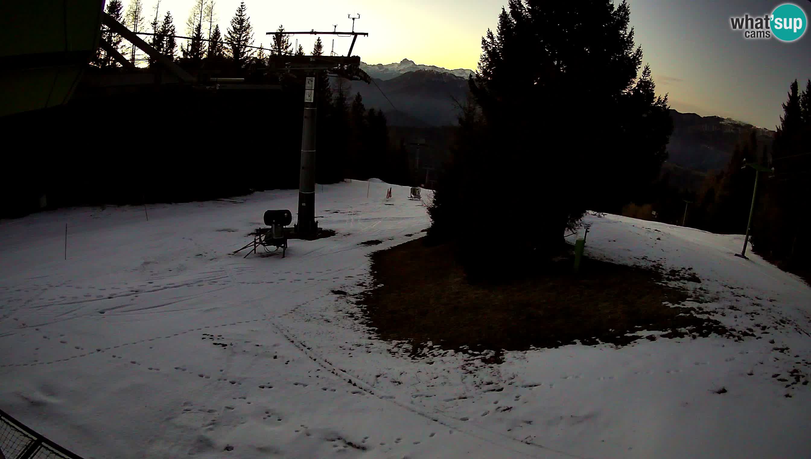 Centre de ski de Cerkno webcam Lom – Slovénie