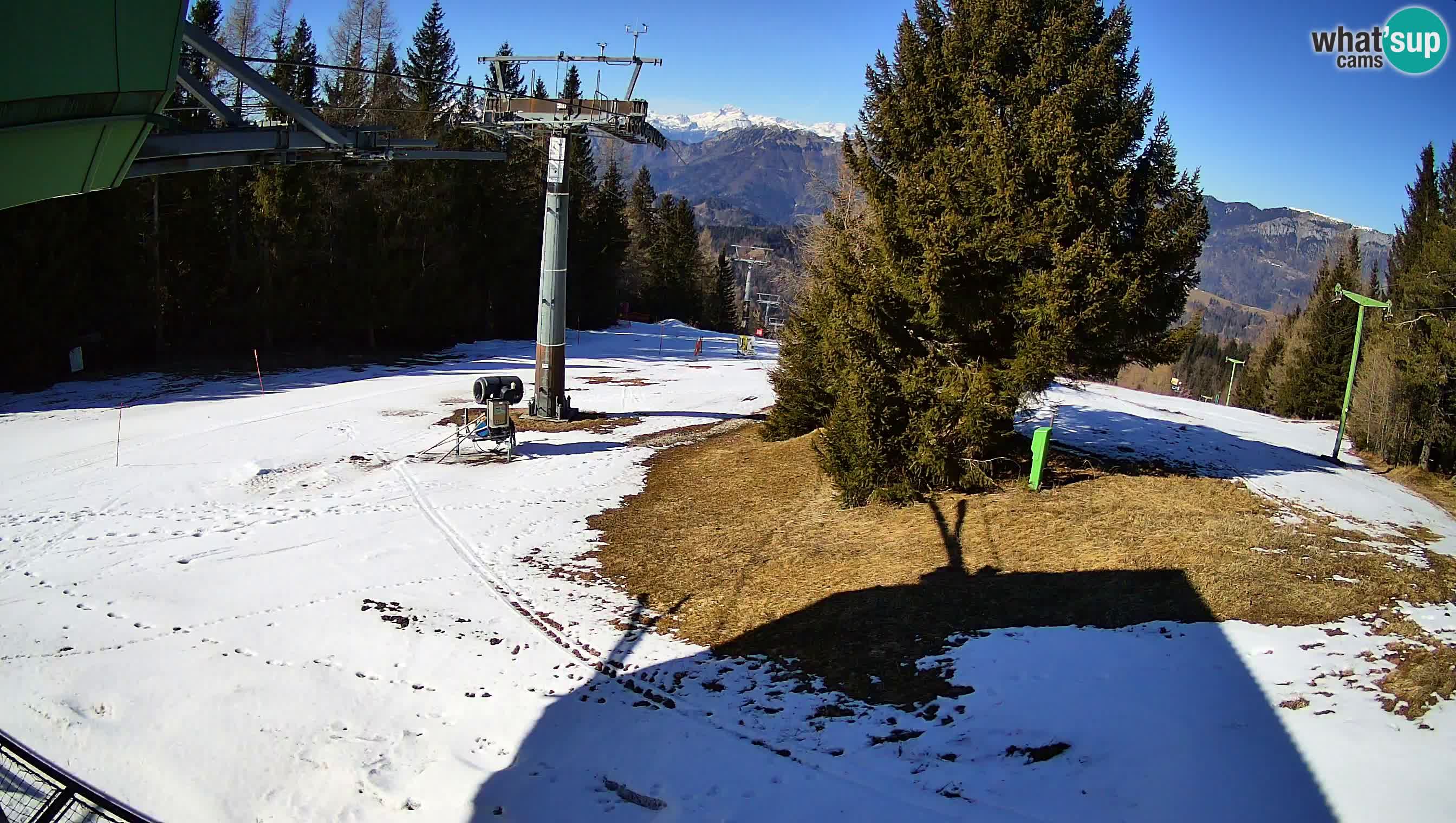 Centre de ski de Cerkno webcam Lom – Slovénie