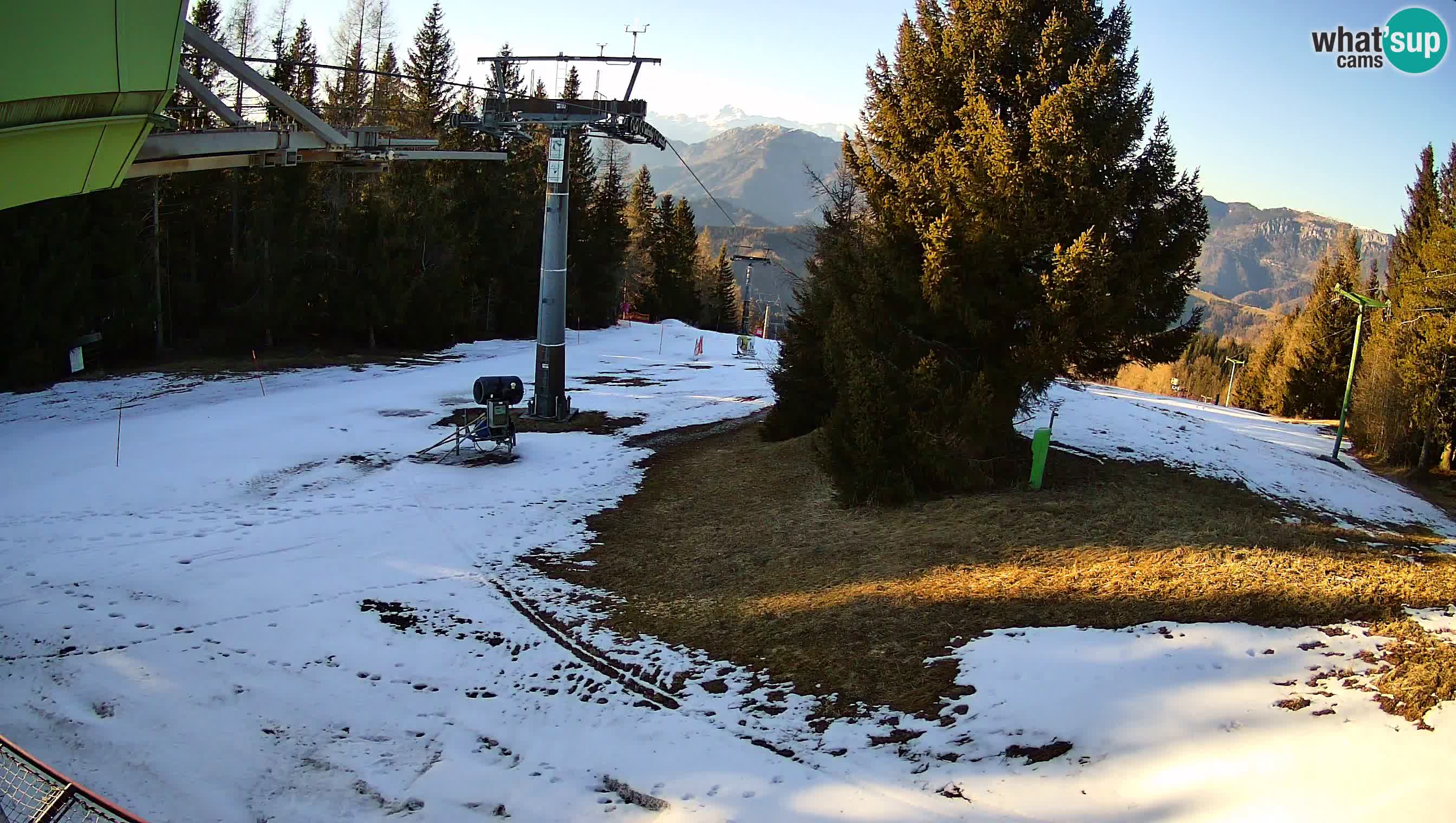 Centre de ski de Cerkno webcam Lom – Slovénie