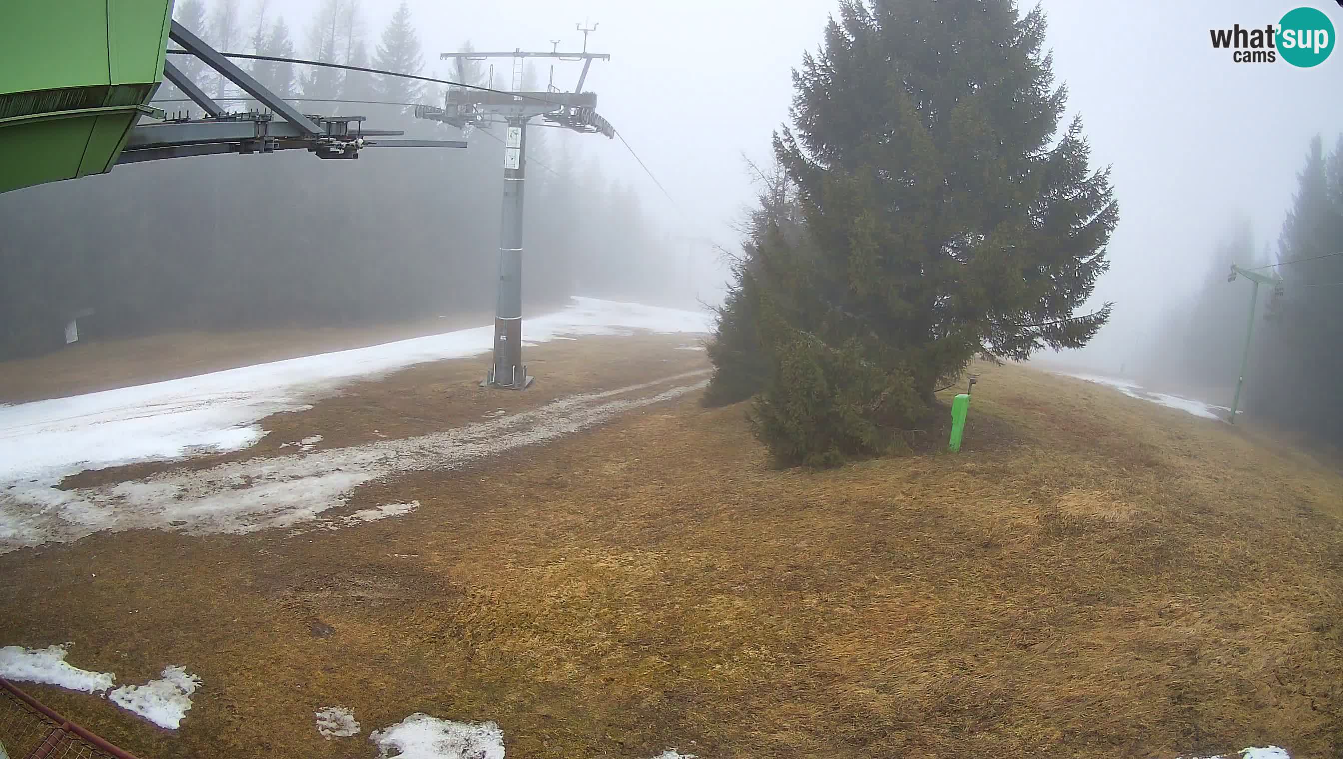 Centre de ski de Cerkno webcam Lom – Slovénie