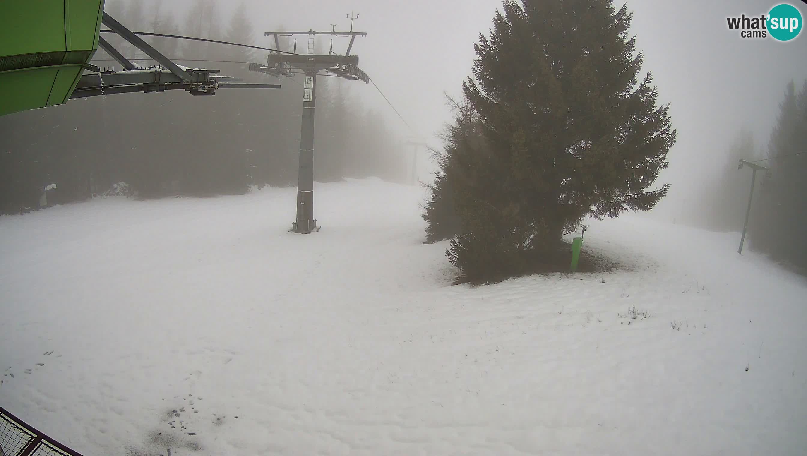 Centre de ski de Cerkno webcam Lom – Slovénie