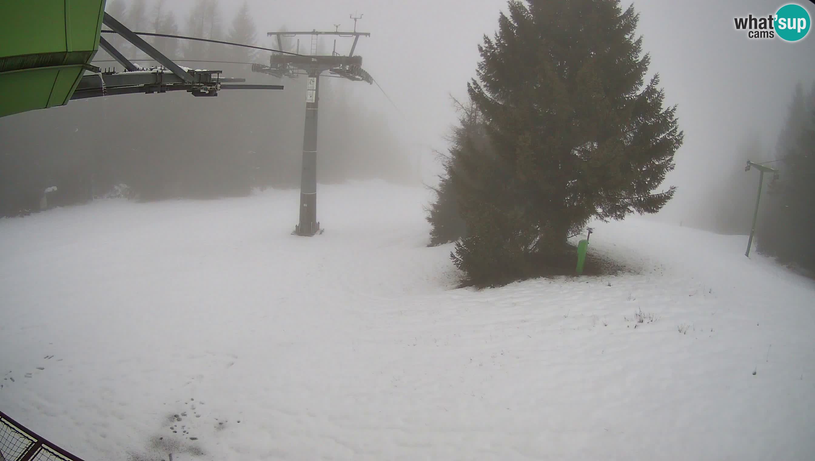 Centre de ski de Cerkno webcam Lom – Slovénie