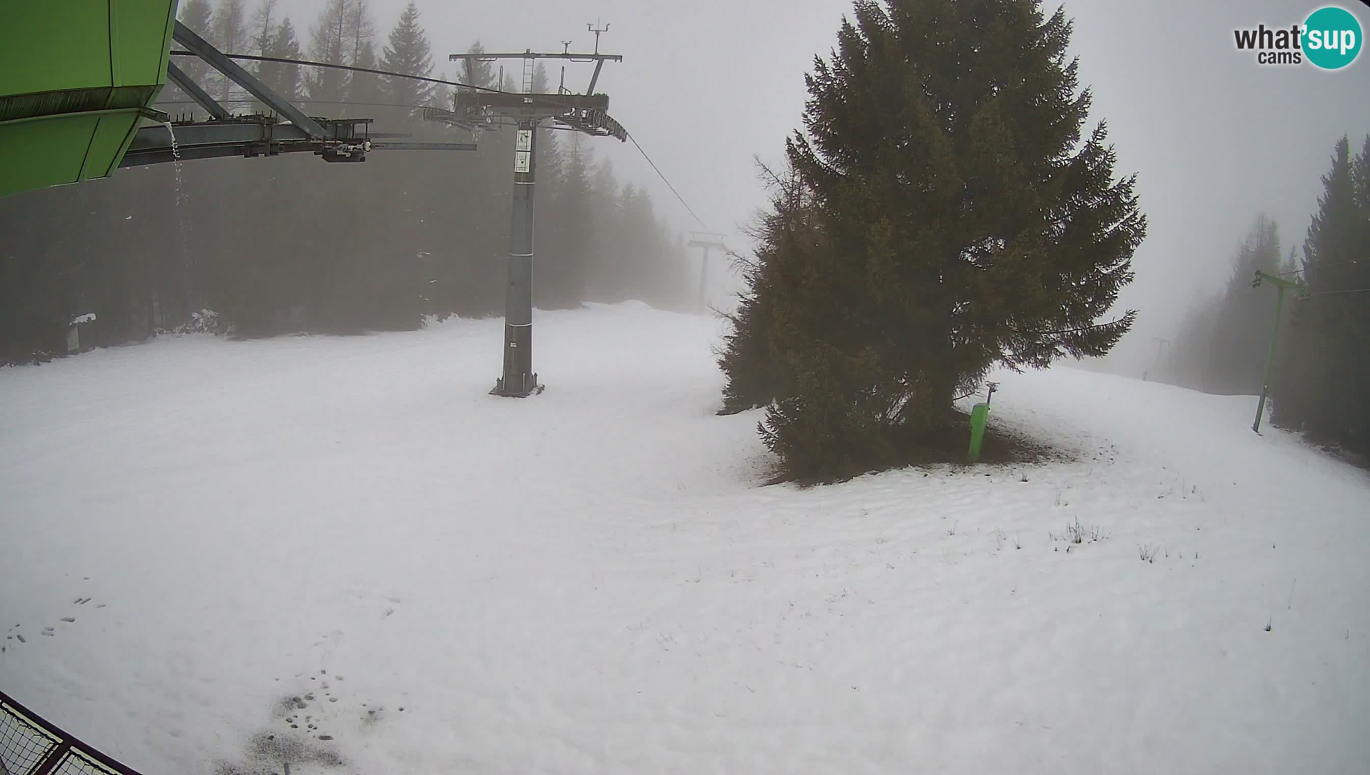 Centre de ski de Cerkno webcam Lom – Slovénie