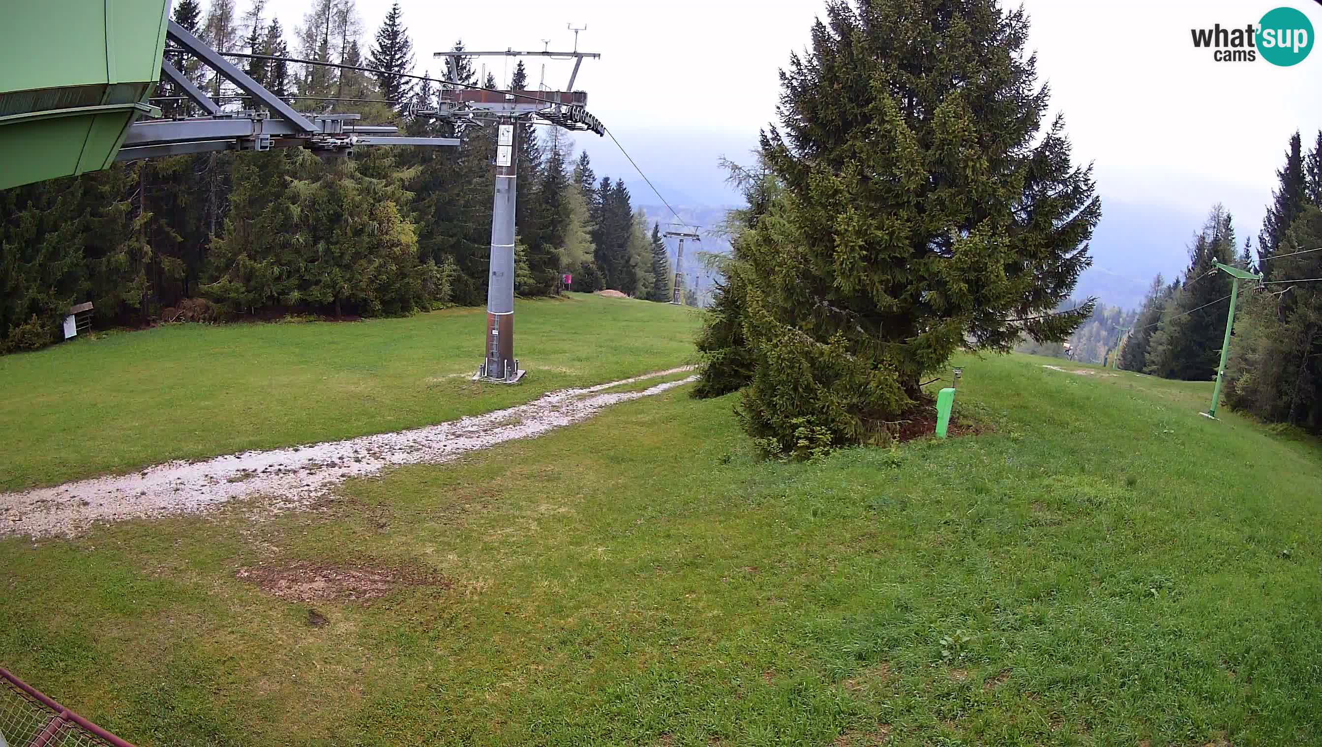 Centre de ski de Cerkno webcam Lom – Slovénie