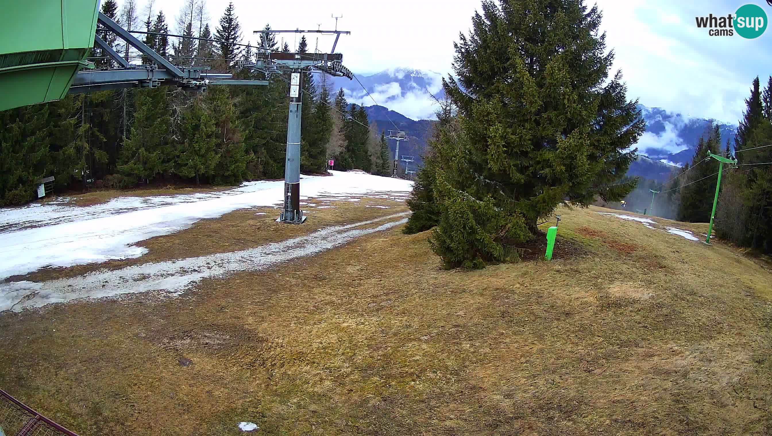 Centre de ski de Cerkno webcam Lom – Slovénie