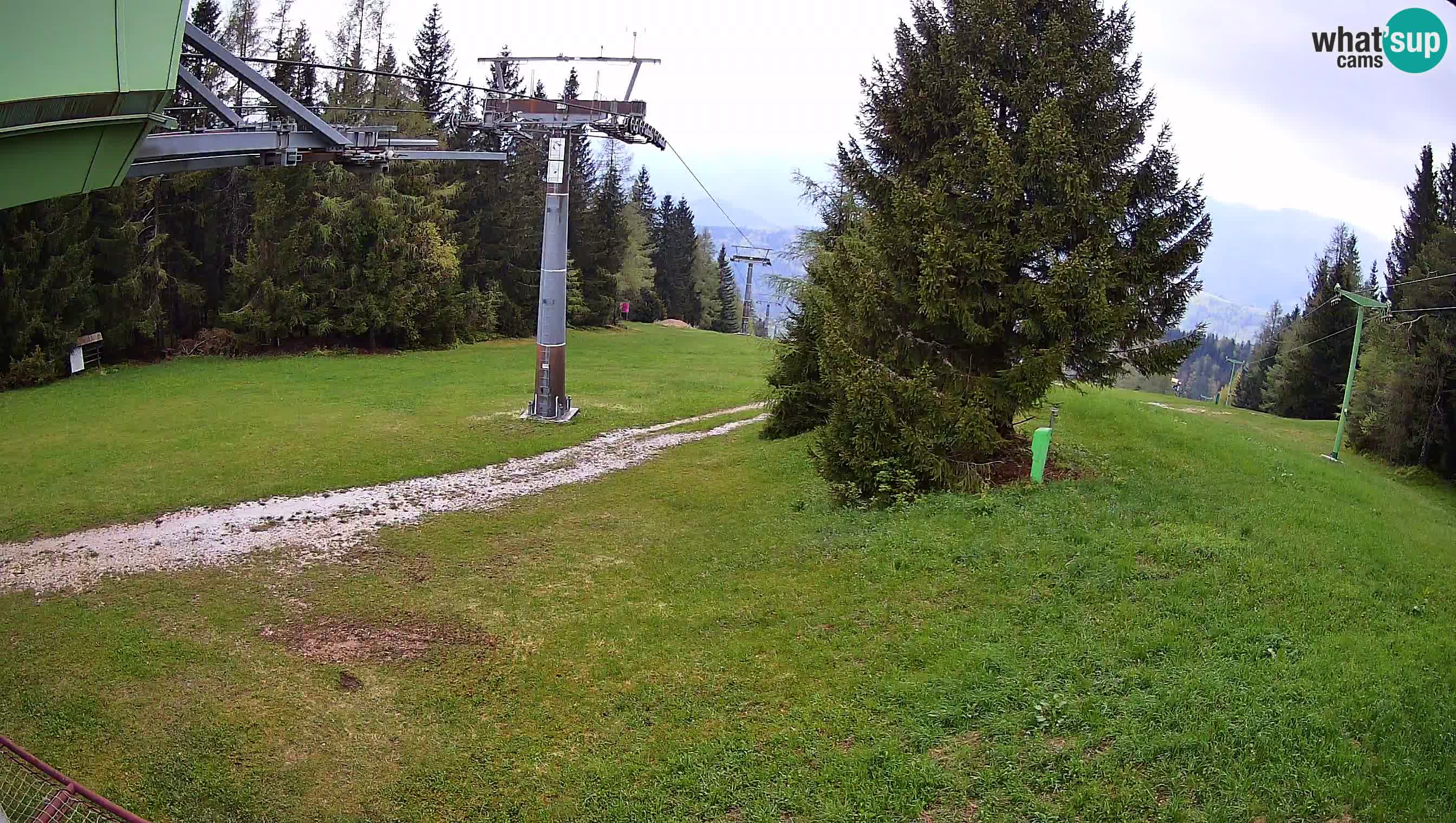 Centre de ski de Cerkno webcam Lom – Slovénie