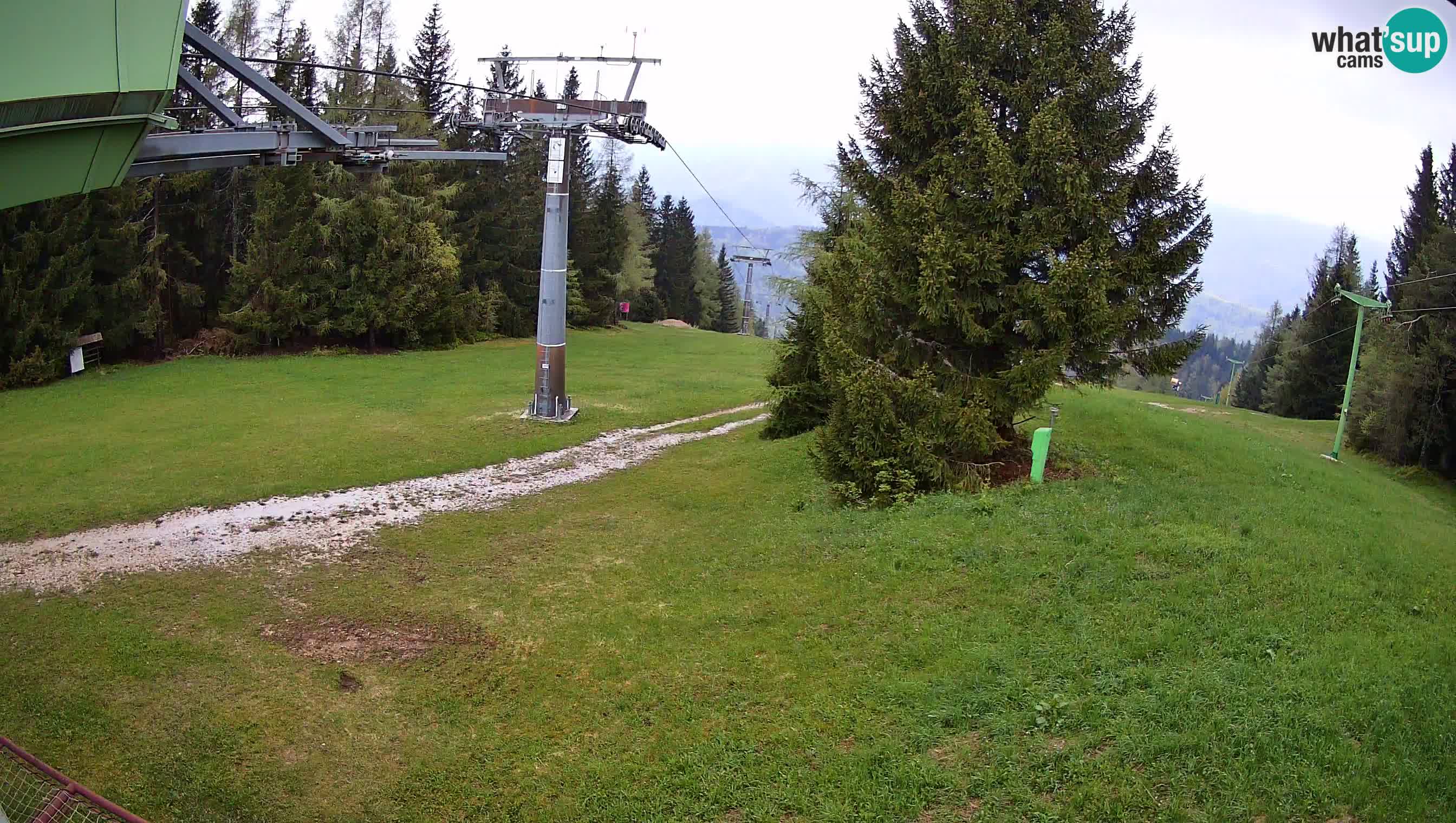 Skijalište Cerkno web kamera Lom – Slovenija