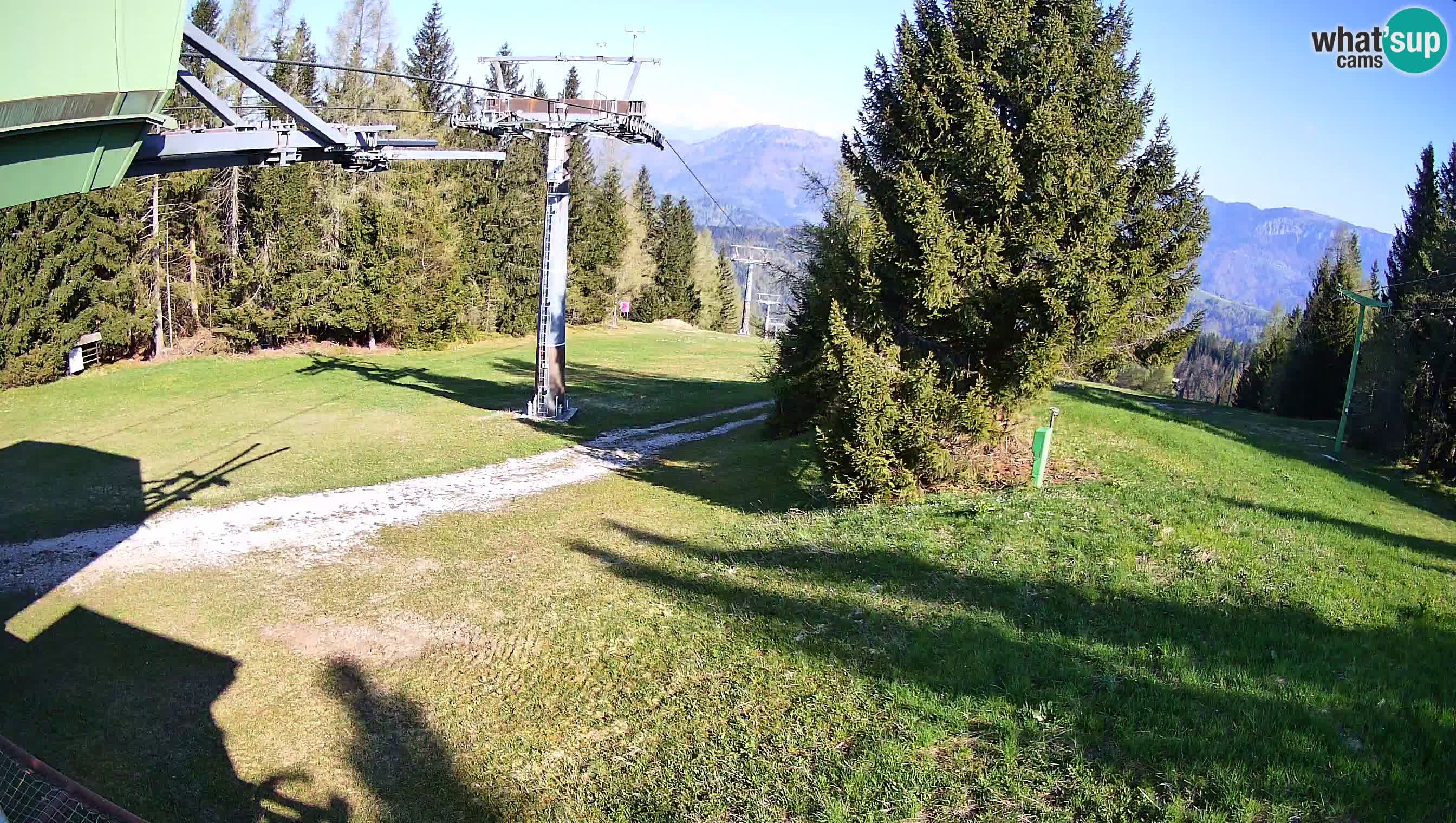 Centre de ski de Cerkno webcam Lom – Slovénie