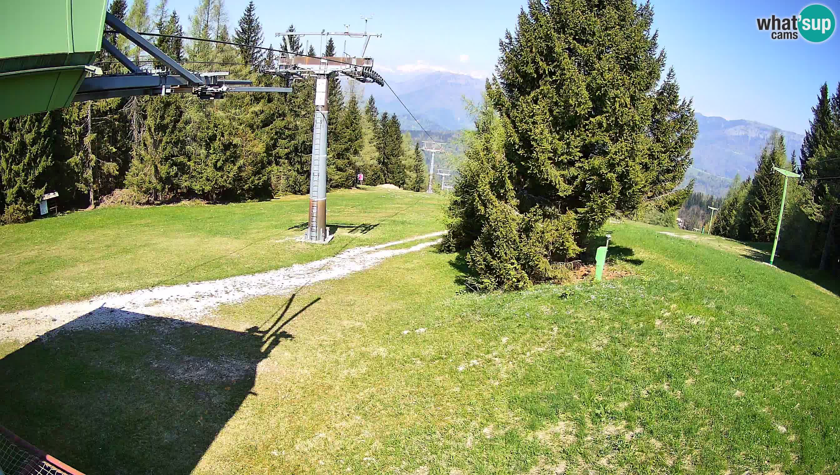 Centre de ski de Cerkno webcam Lom – Slovénie