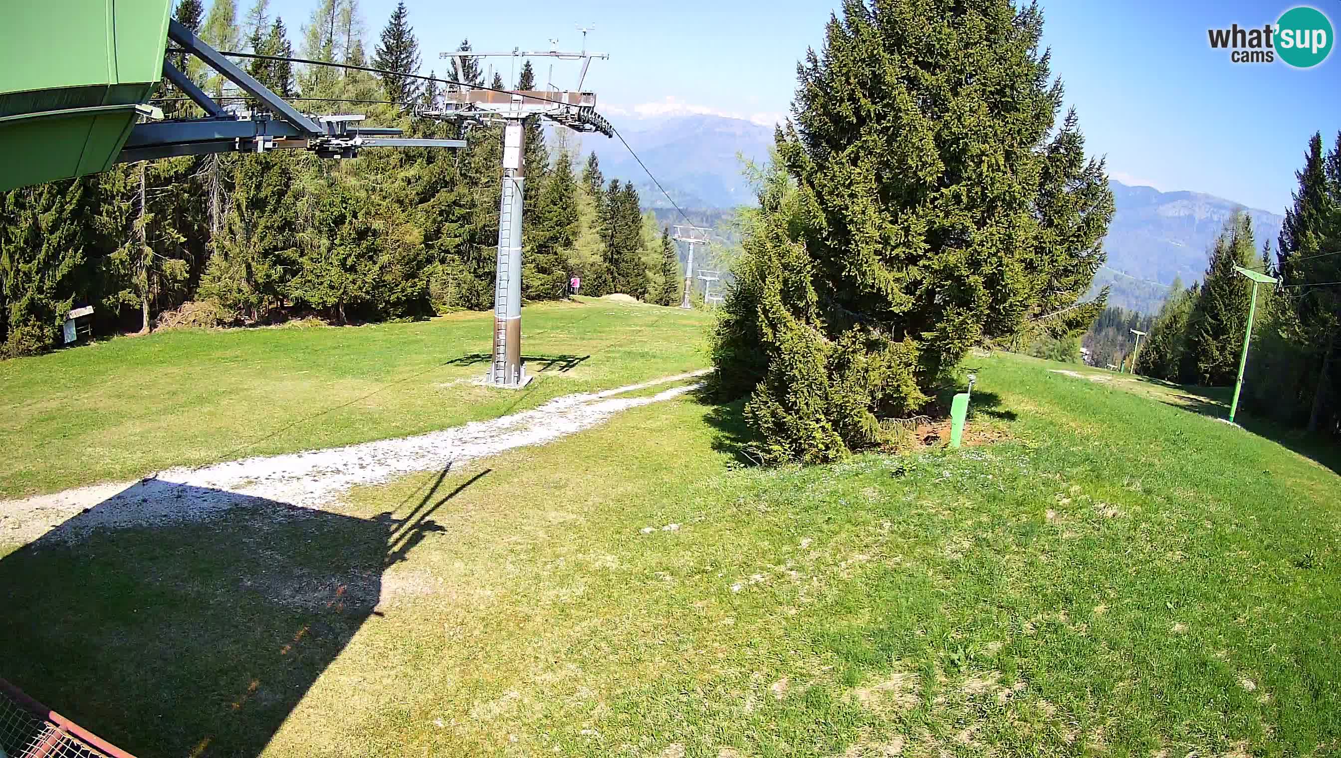 Skijalište Cerkno web kamera Lom – Slovenija
