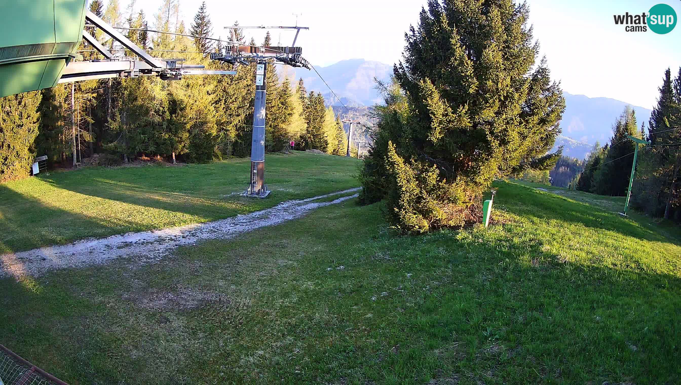 Centre de ski de Cerkno webcam Lom – Slovénie