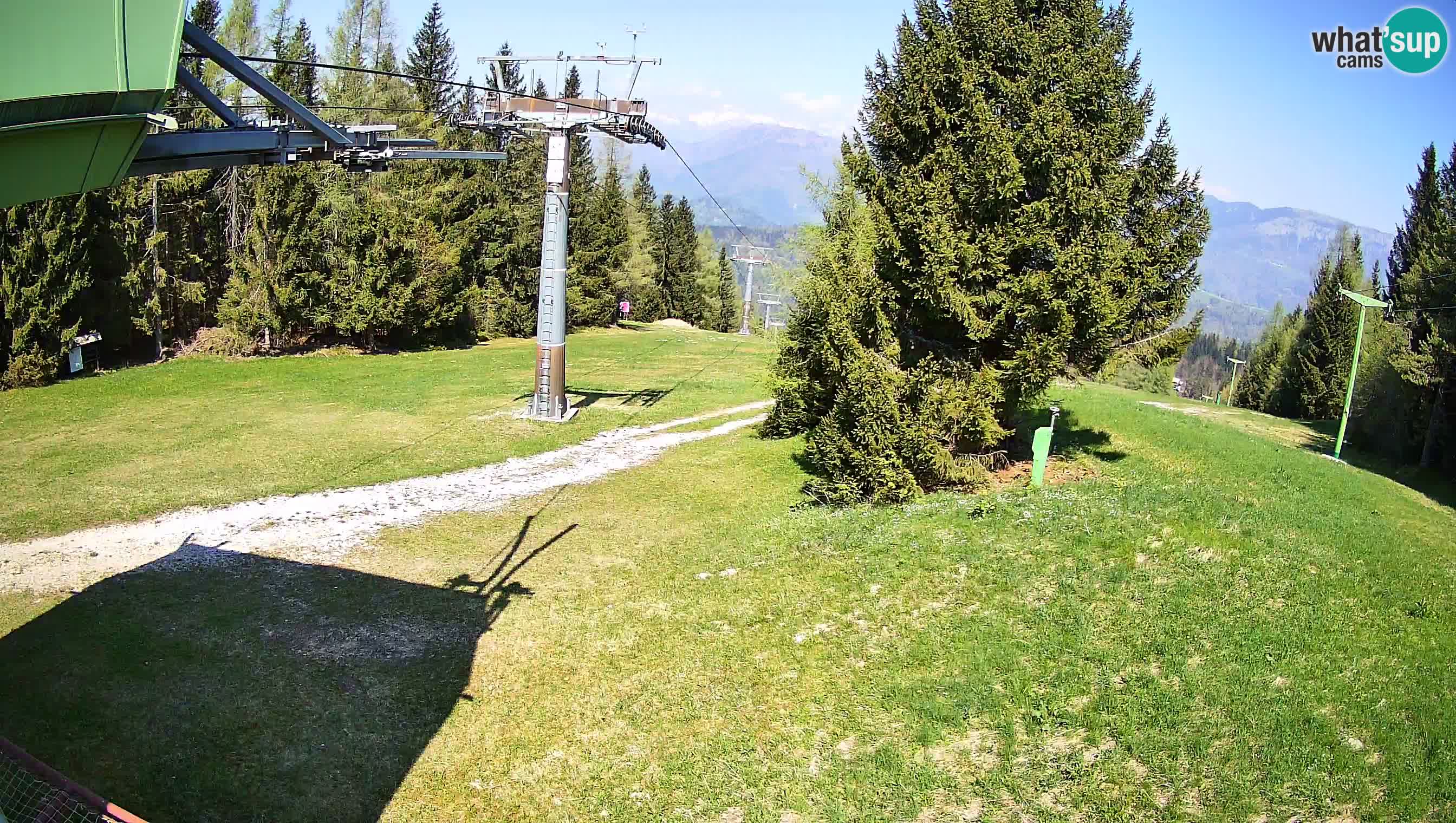 Skijalište Cerkno web kamera Lom – Slovenija