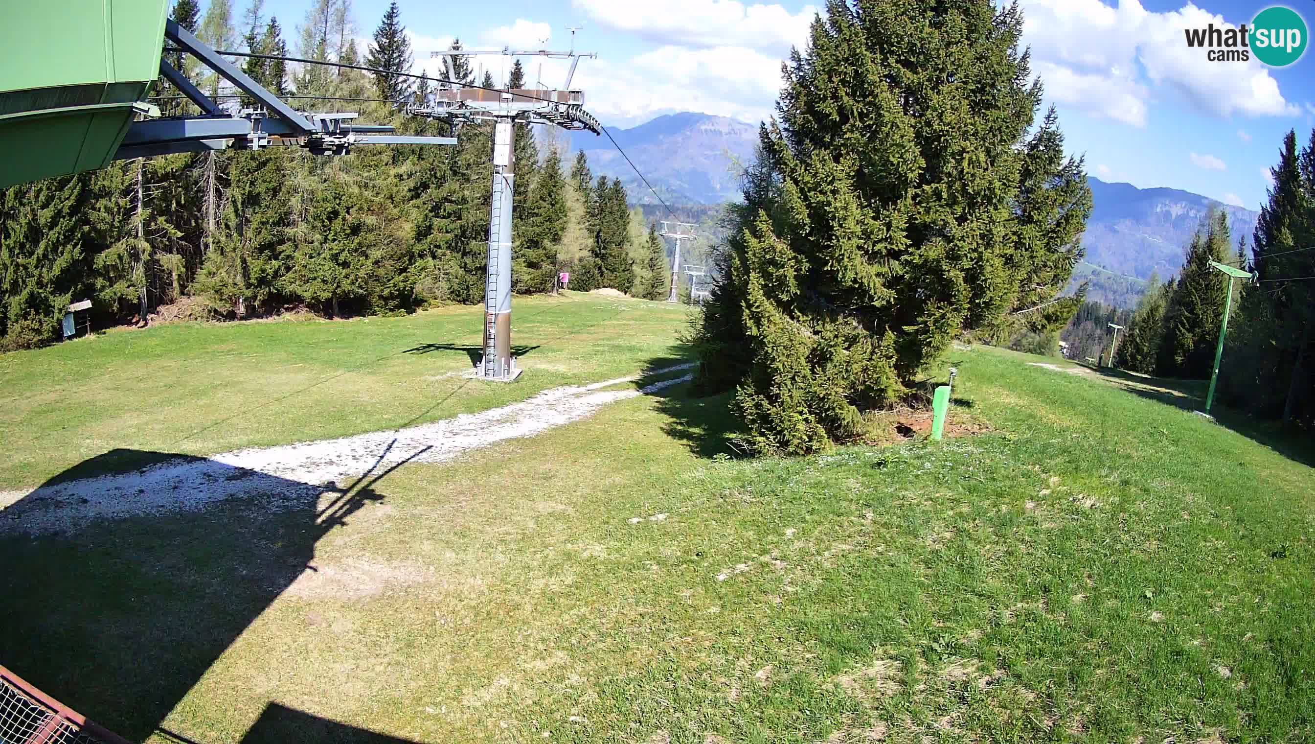 Skijalište Cerkno web kamera Lom – Slovenija