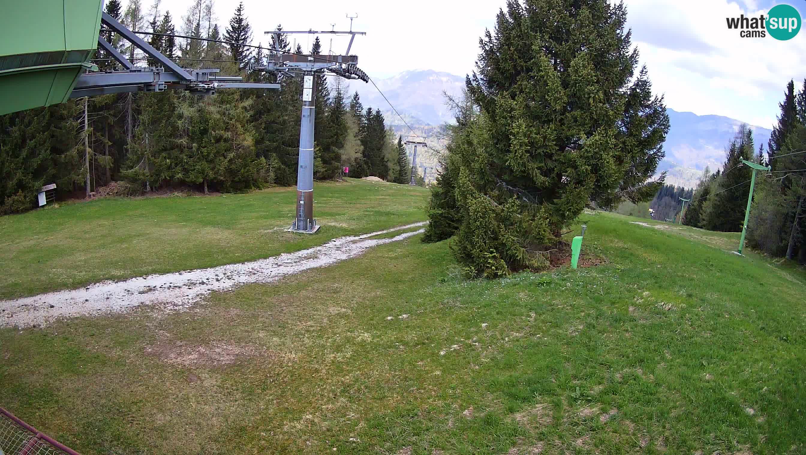 Centre de ski de Cerkno webcam Lom – Slovénie