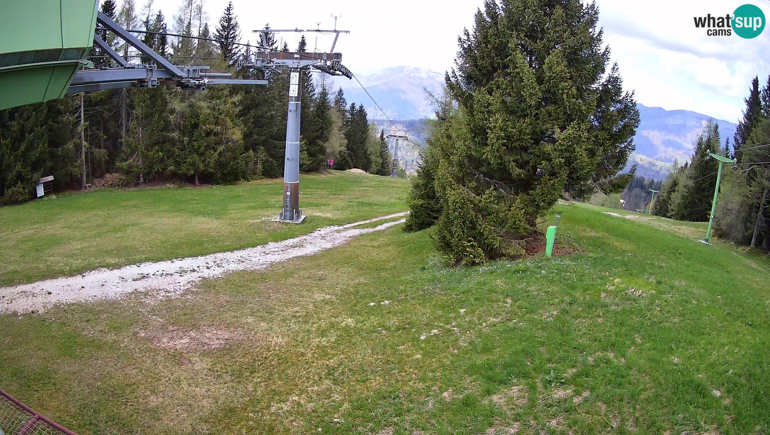 Skijalište Cerkno web kamera Lom – Slovenija