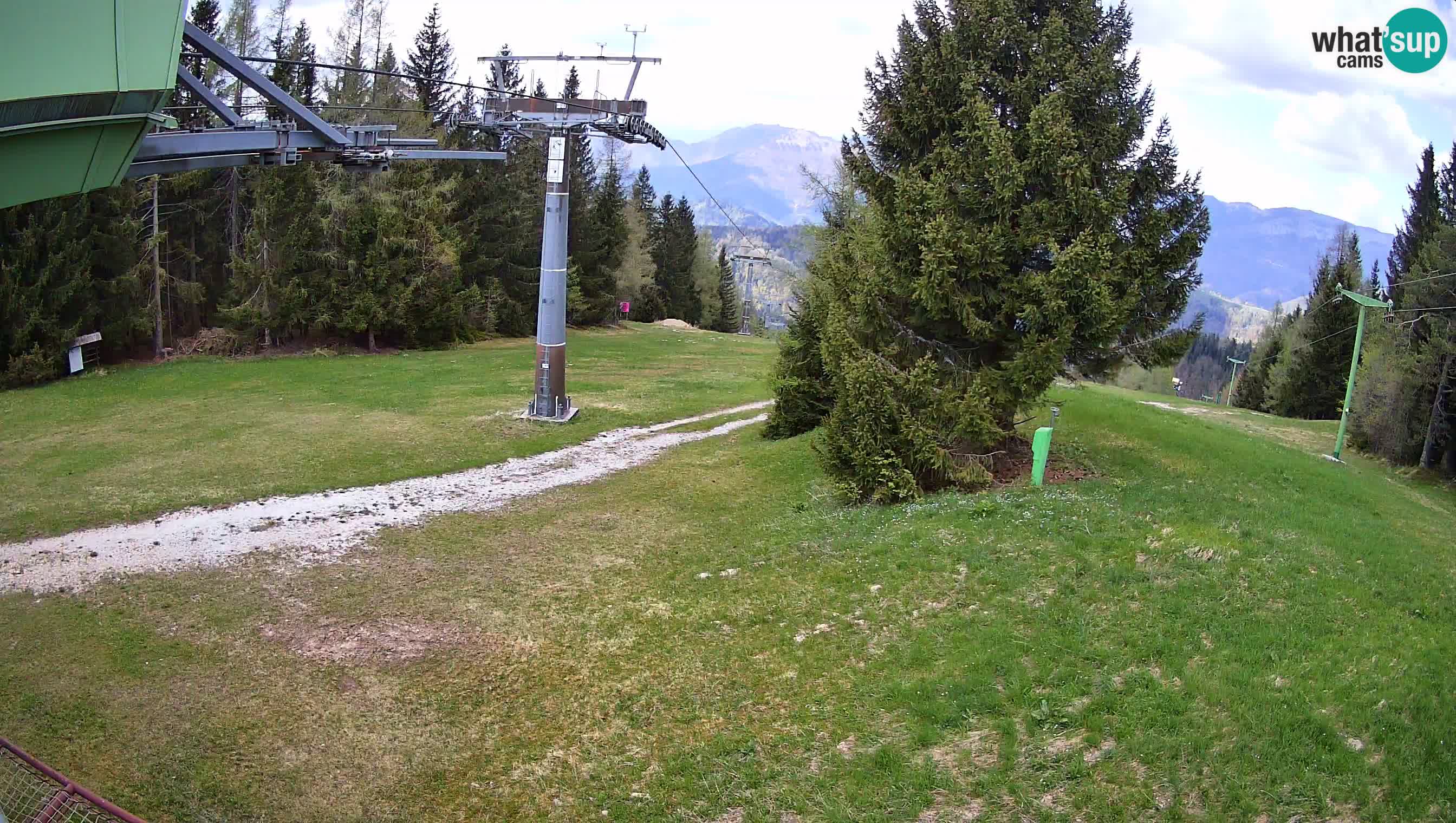 Centre de ski de Cerkno webcam Lom – Slovénie