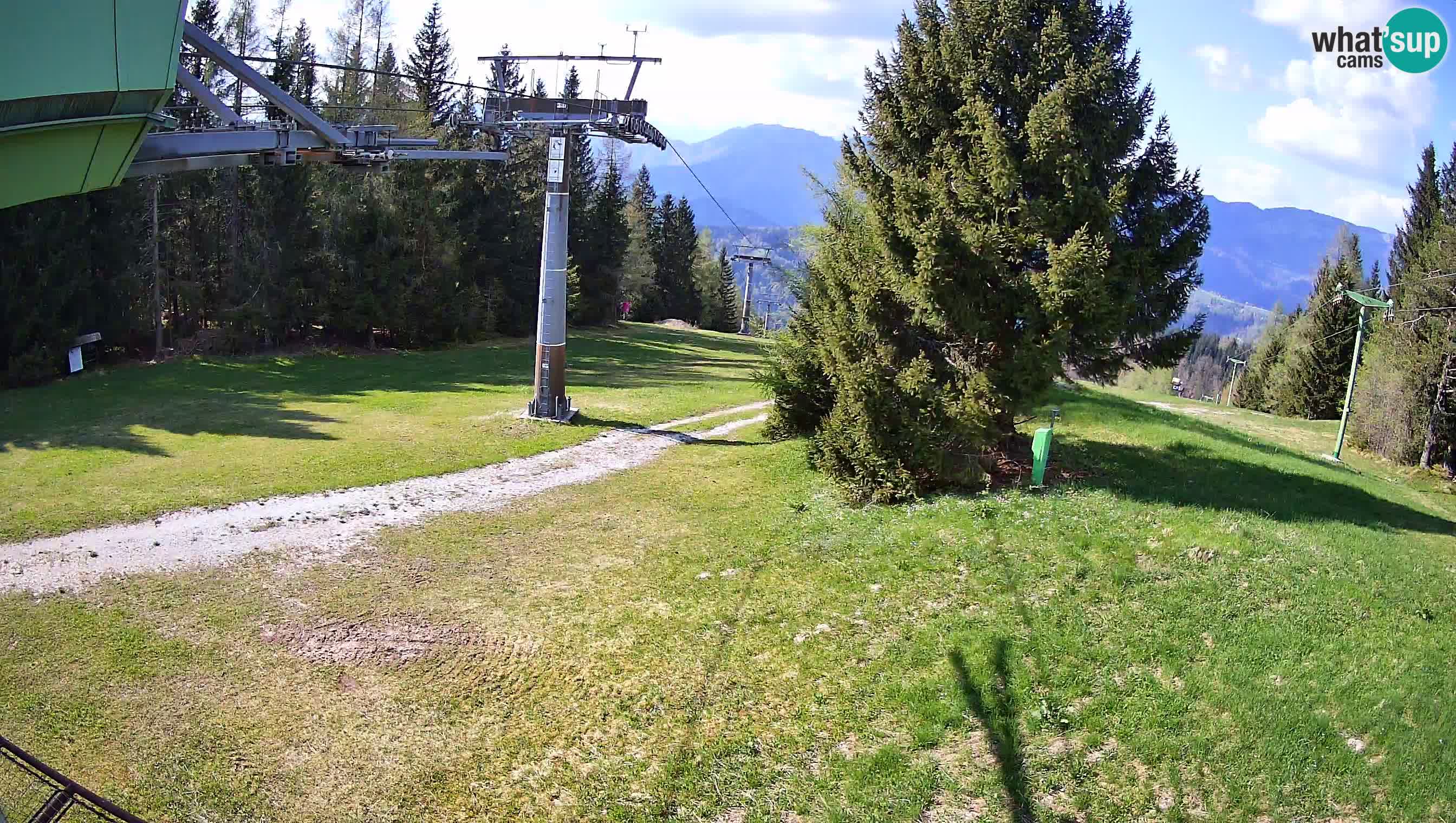 Skijalište Cerkno web kamera Lom – Slovenija