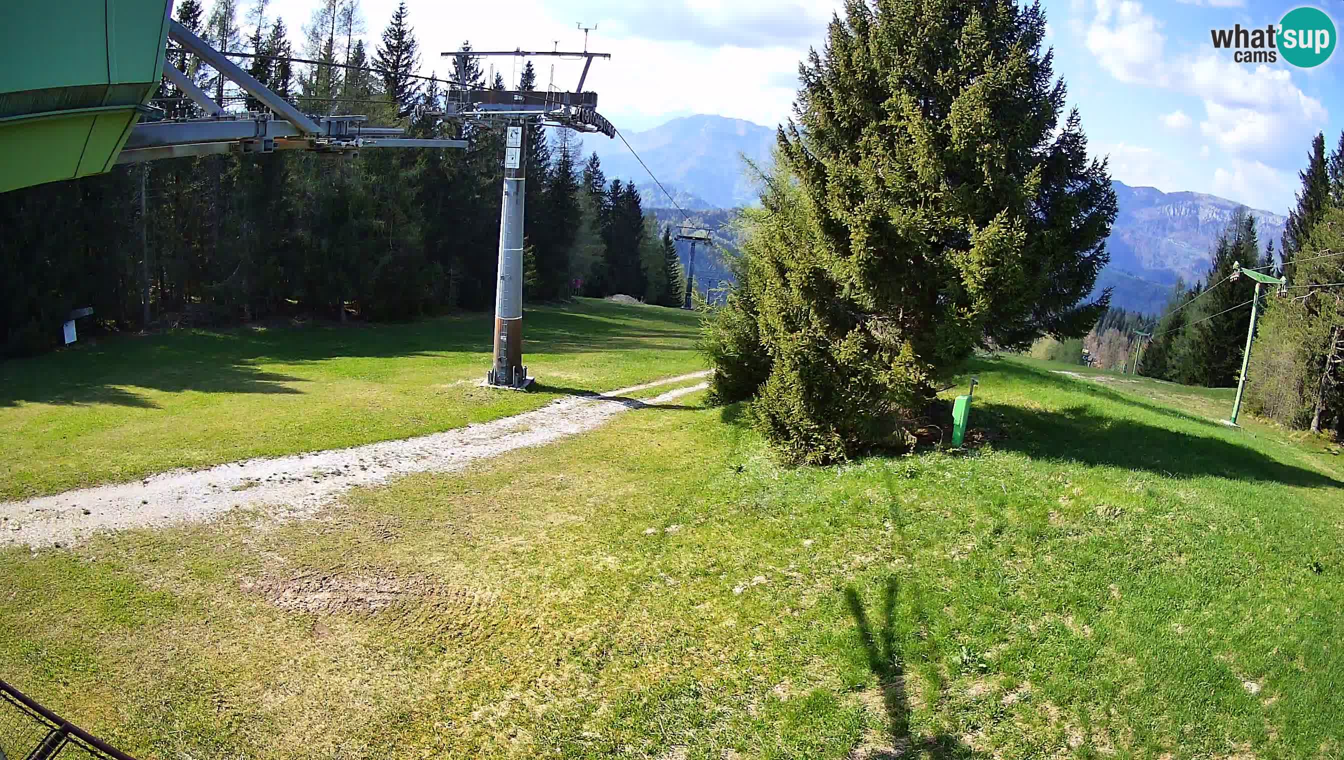 Skijalište Cerkno web kamera Lom – Slovenija