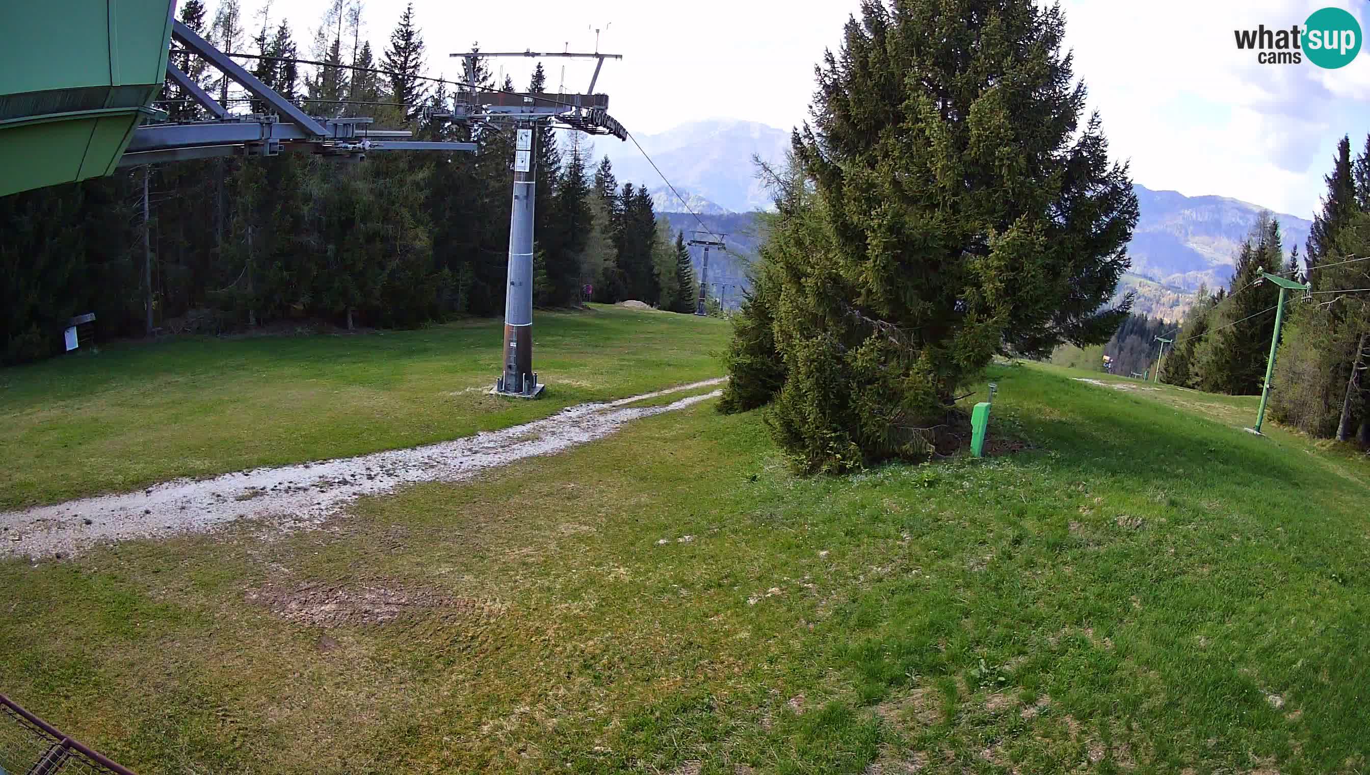Centre de ski de Cerkno webcam Lom – Slovénie