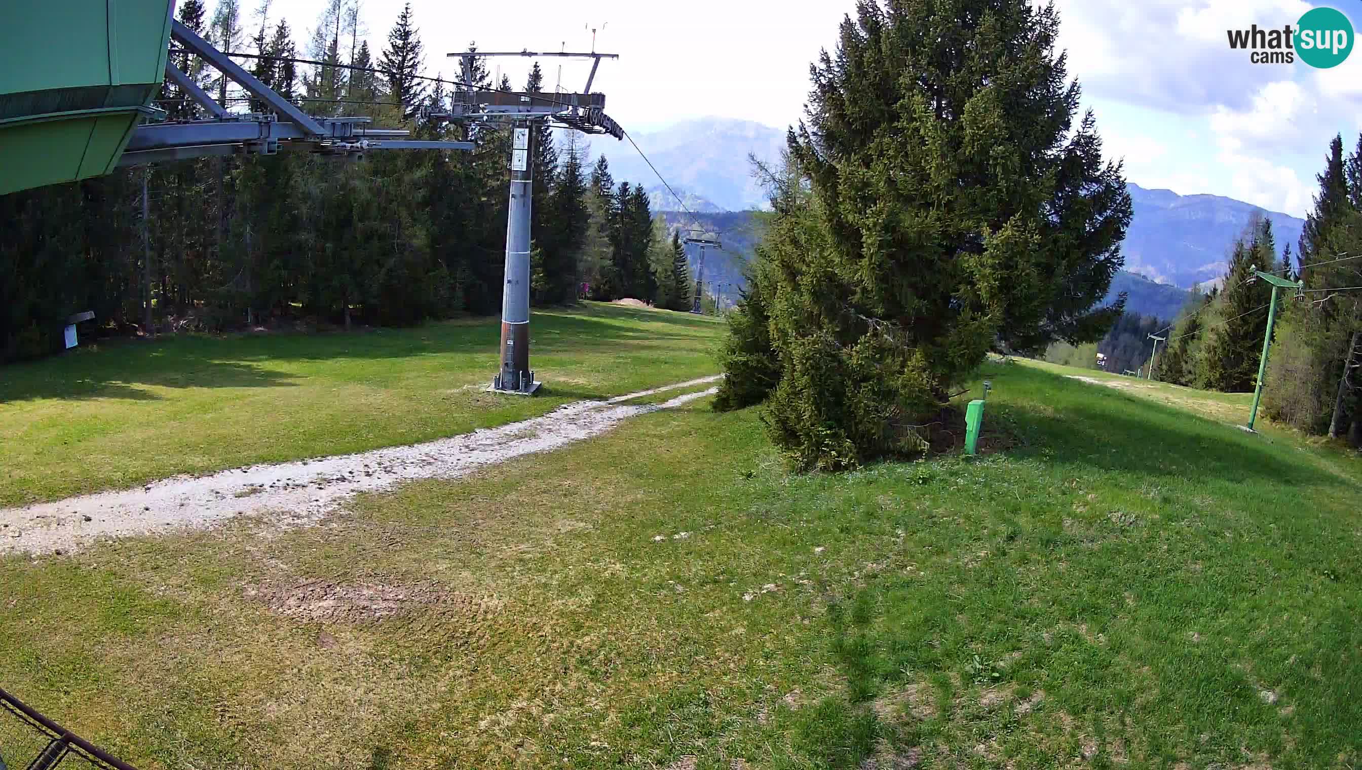 Skijalište Cerkno web kamera Lom – Slovenija