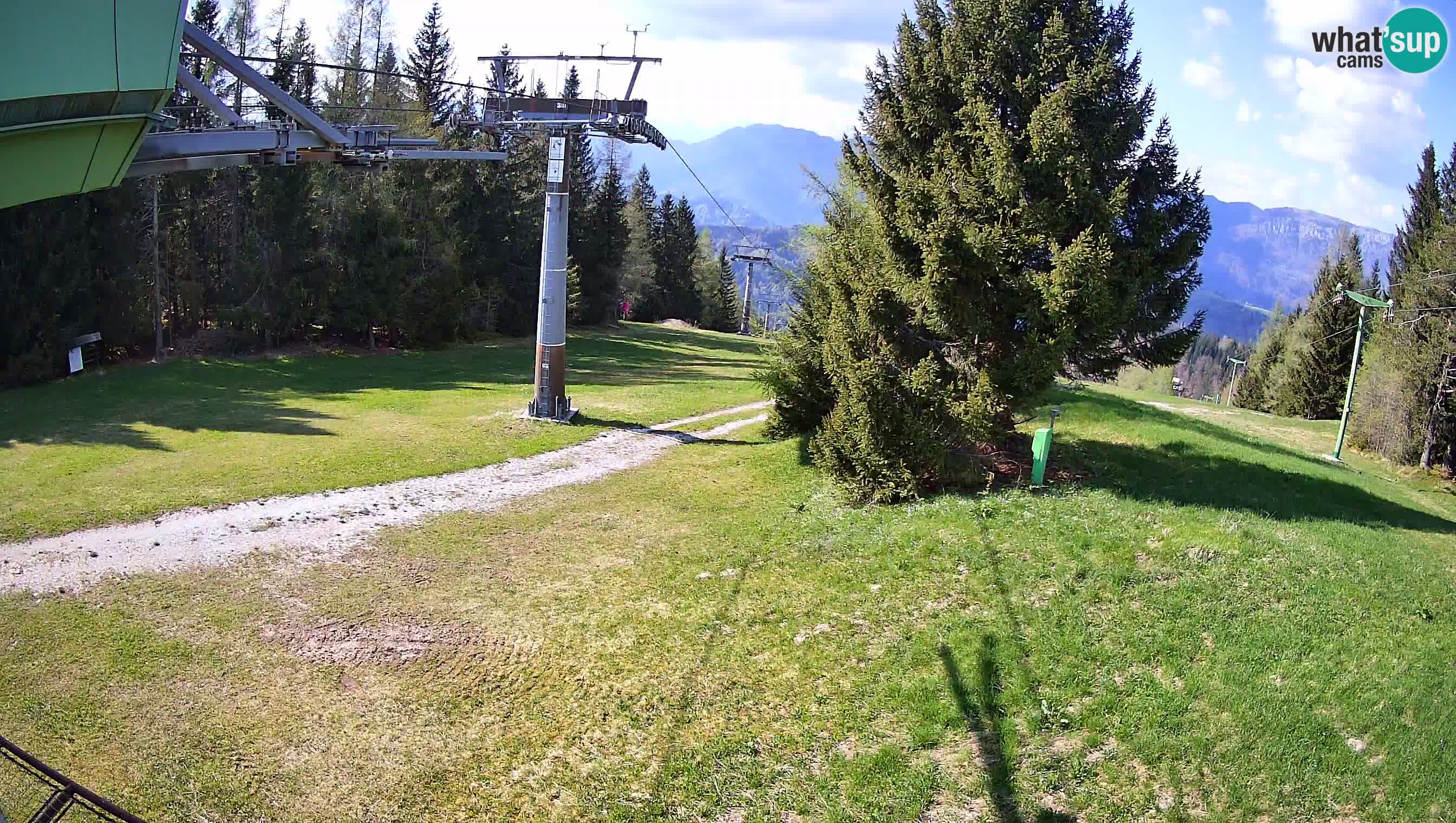 Centre de ski de Cerkno webcam Lom – Slovénie
