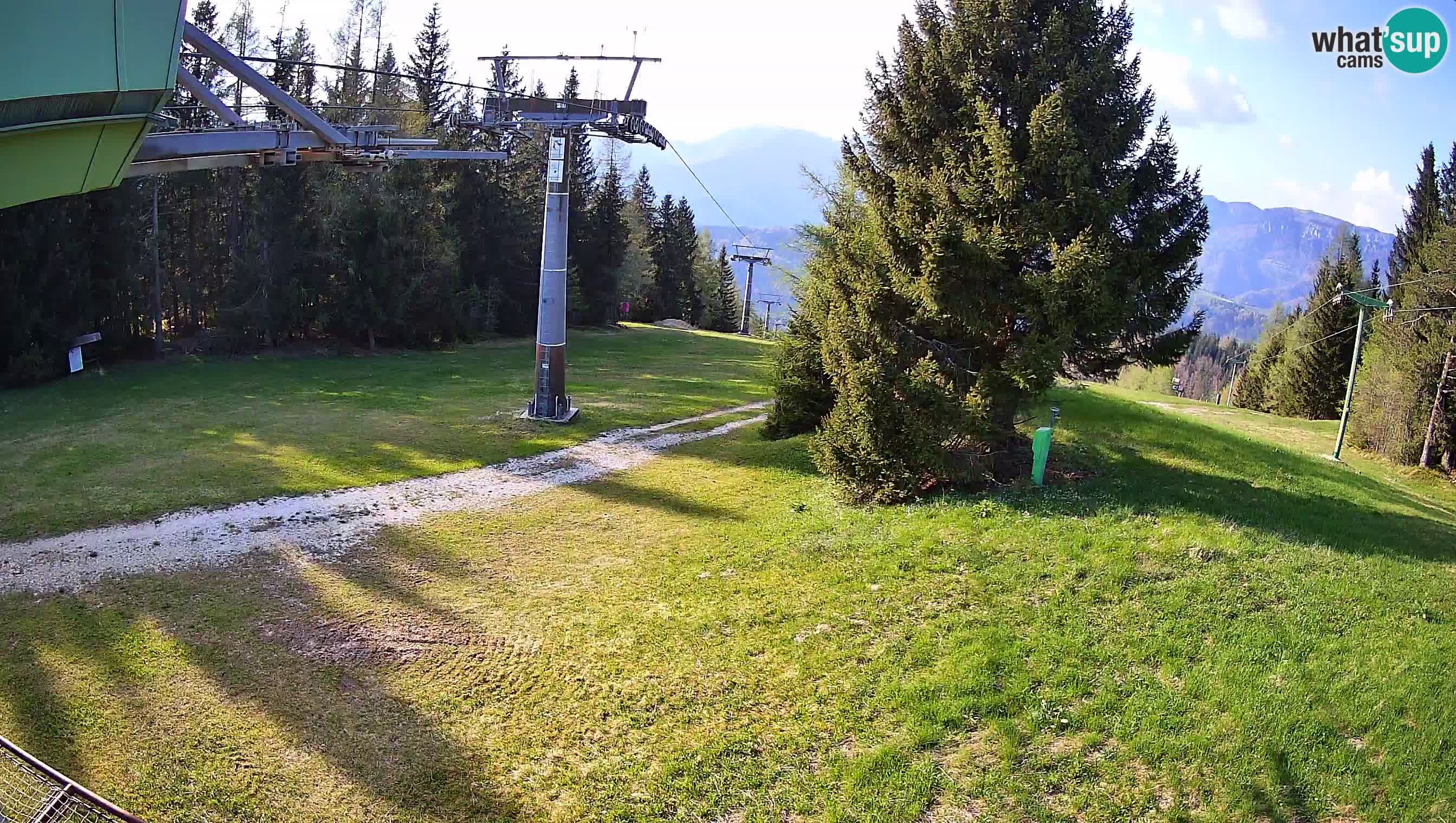 Skijalište Cerkno web kamera Lom – Slovenija
