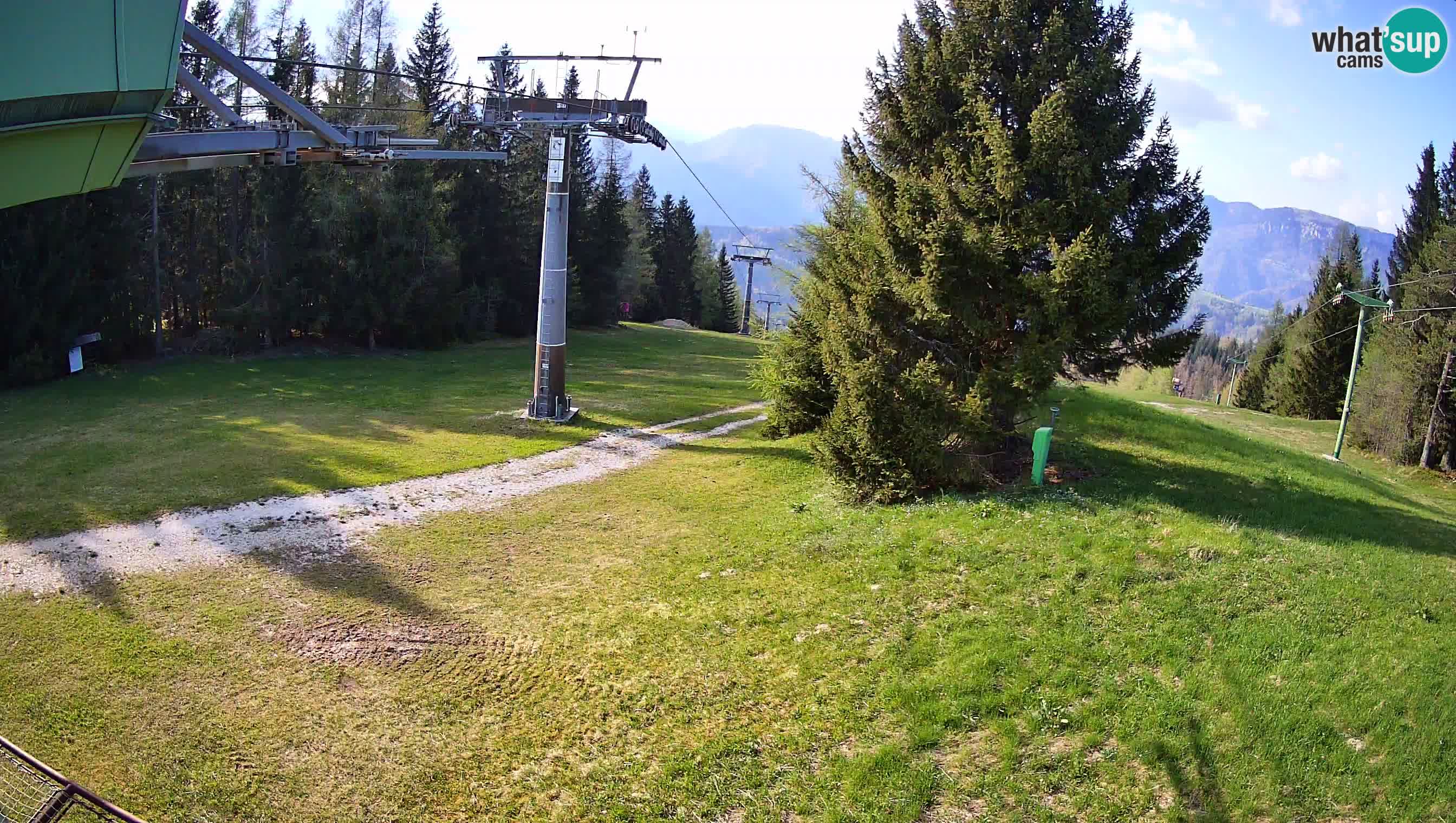 Centre de ski de Cerkno webcam Lom – Slovénie