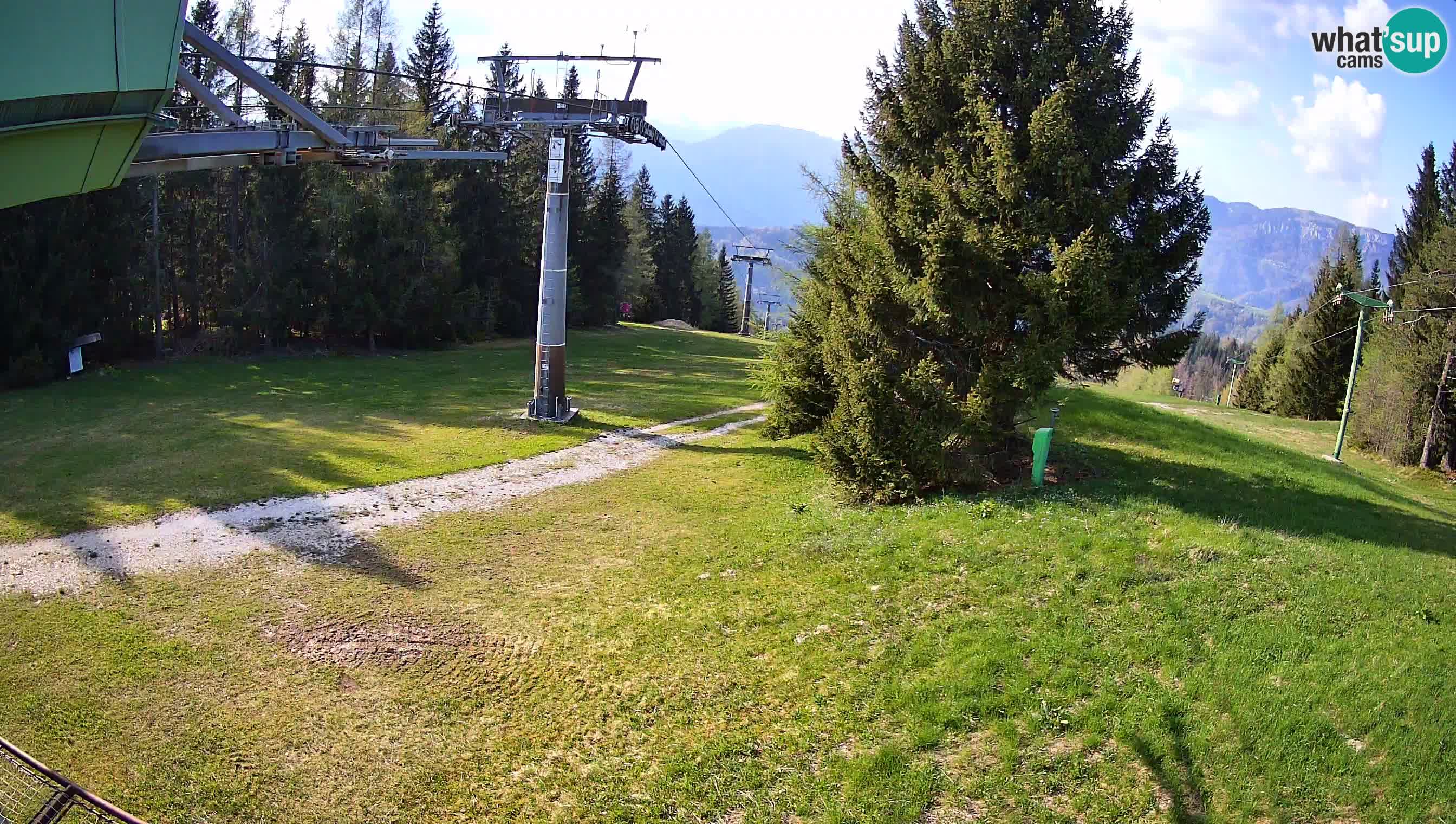 Centre de ski de Cerkno webcam Lom – Slovénie