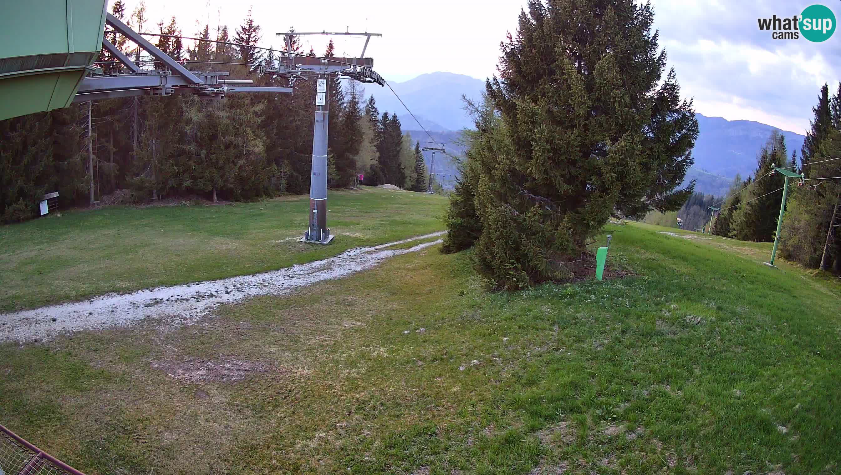 Centre de ski de Cerkno webcam Lom – Slovénie
