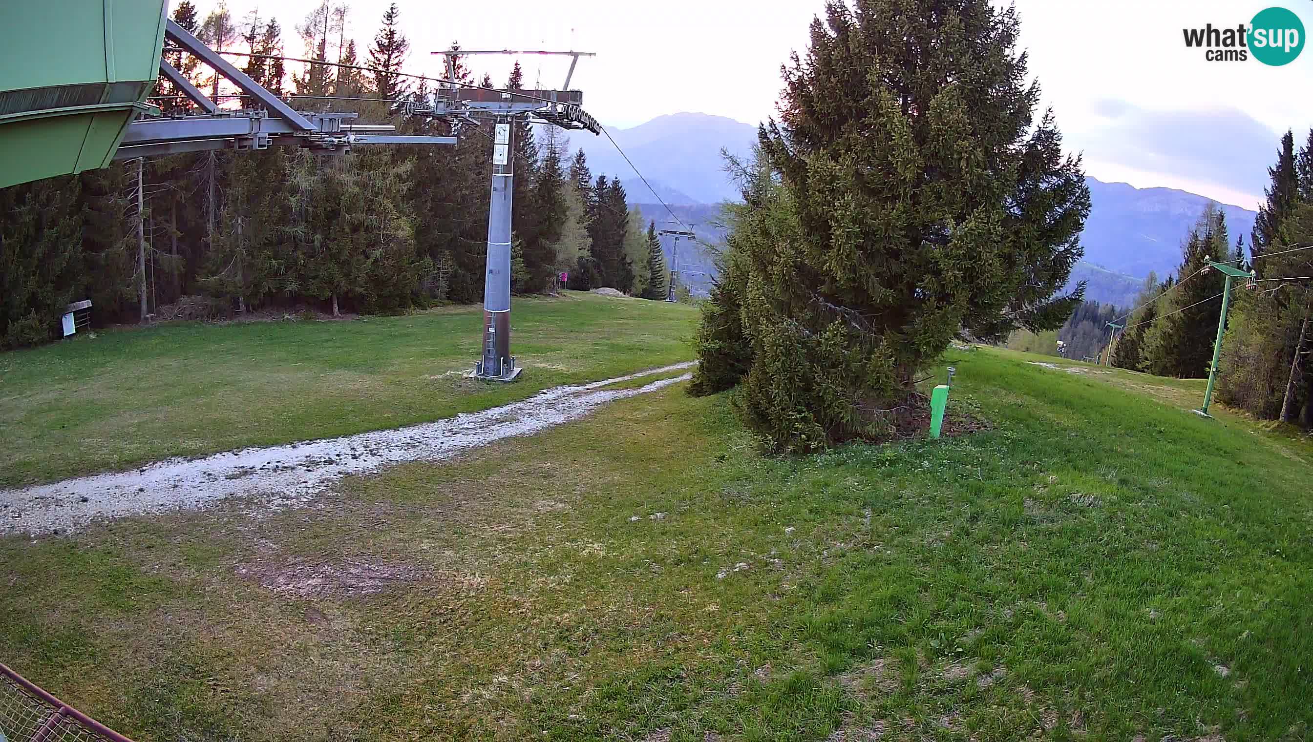 Centre de ski de Cerkno webcam Lom – Slovénie