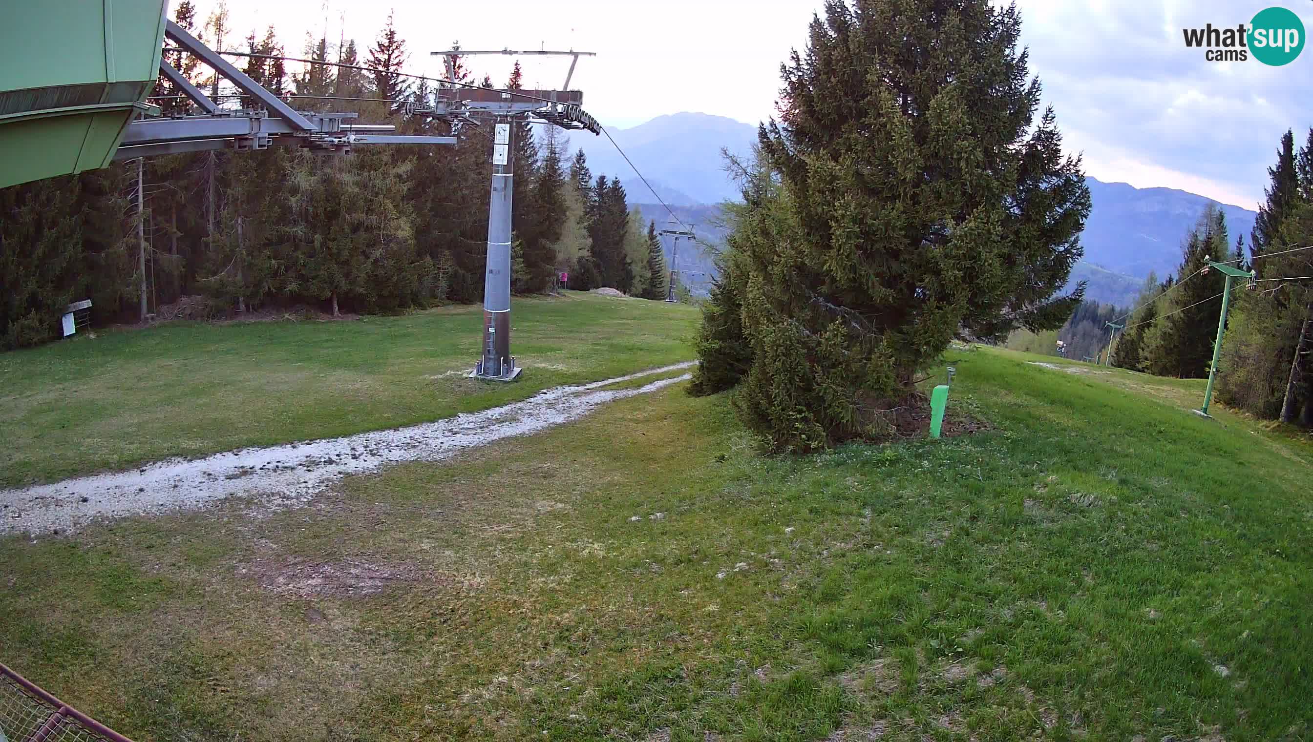 Centre de ski de Cerkno webcam Lom – Slovénie