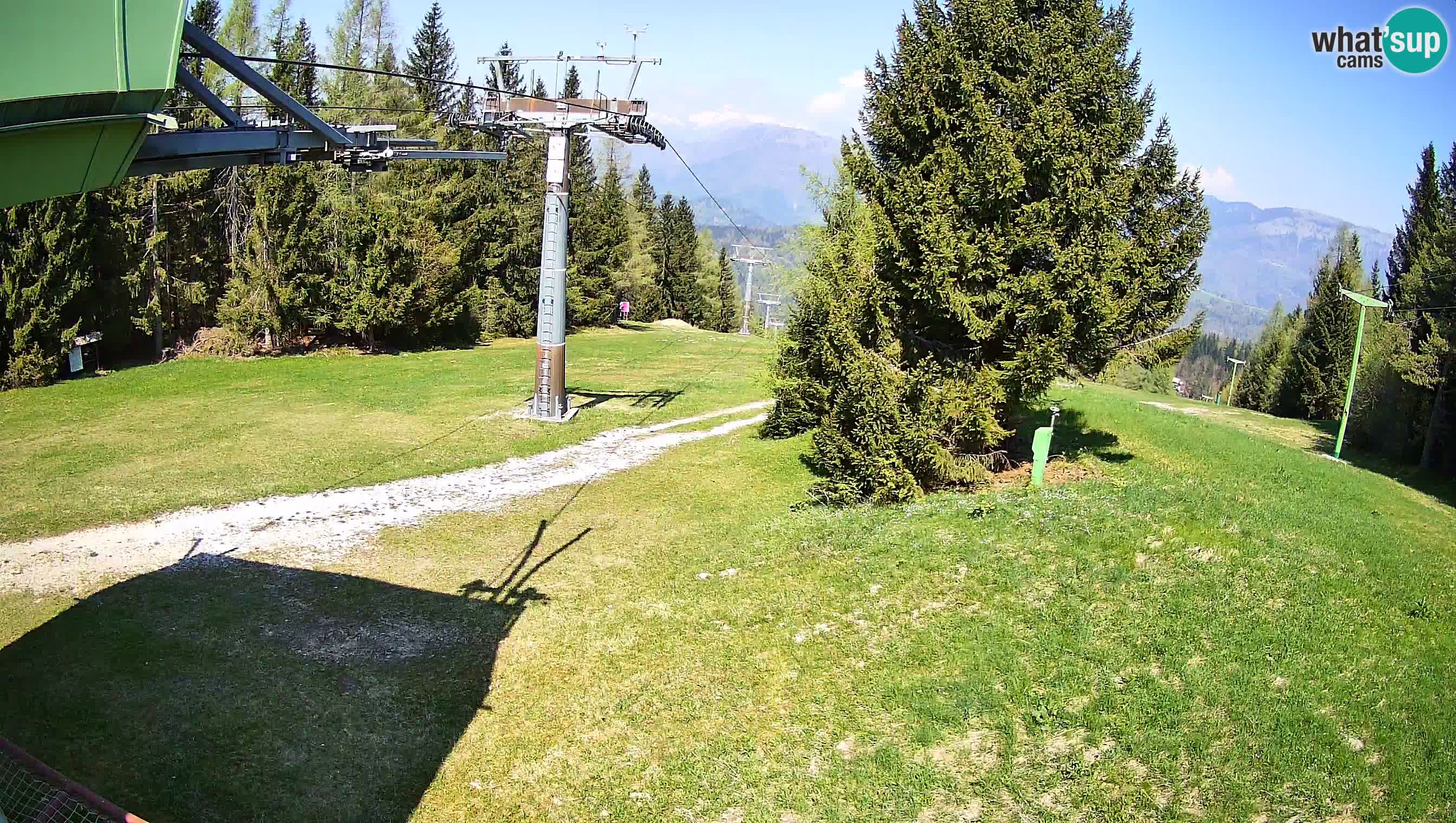 Skijalište Cerkno web kamera Lom – Slovenija