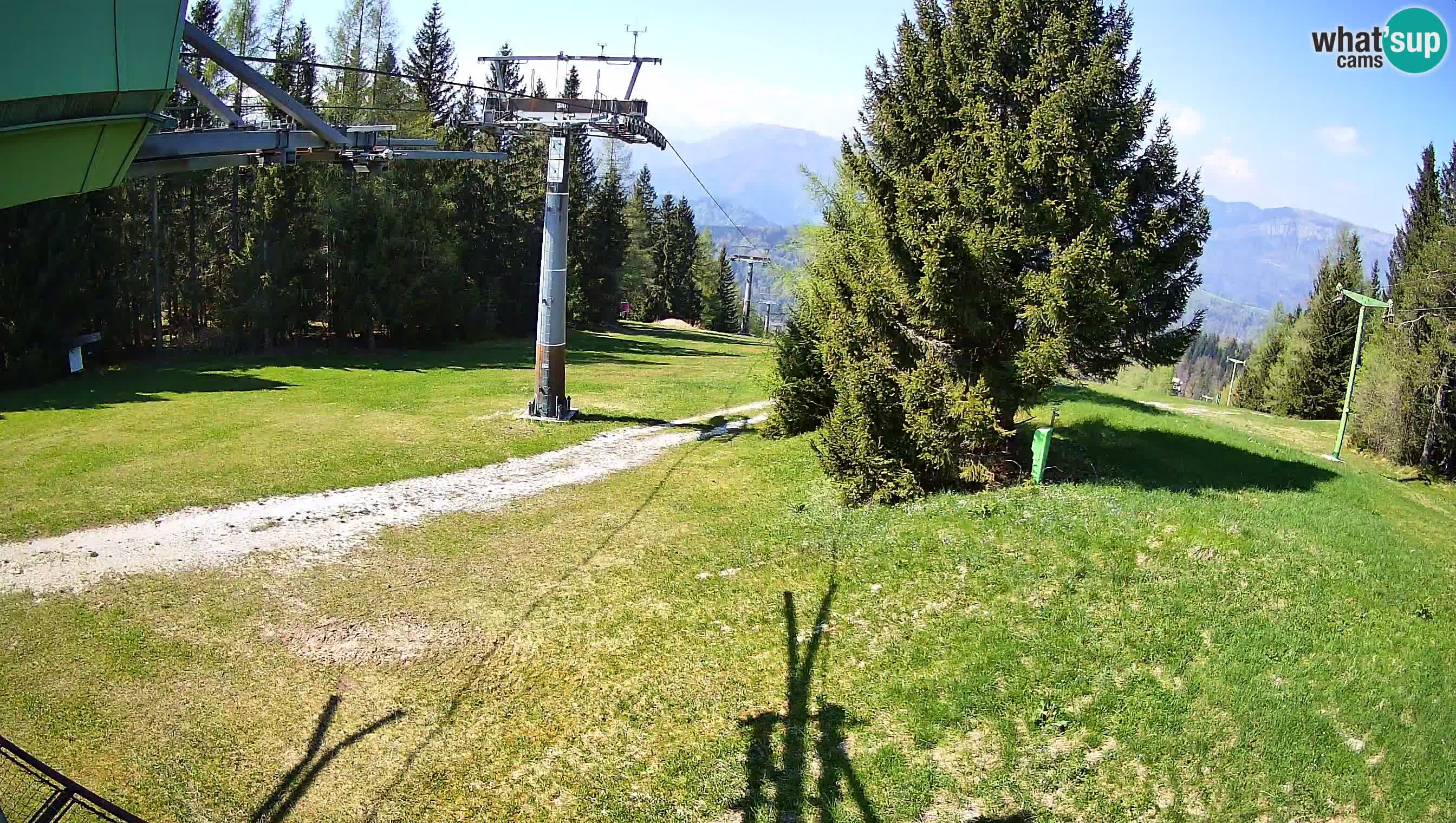 Centre de ski de Cerkno webcam Lom – Slovénie