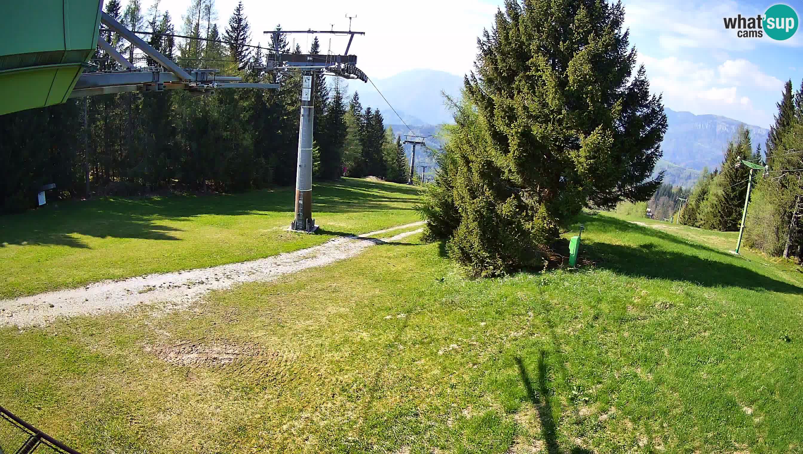 Skijalište Cerkno web kamera Lom – Slovenija