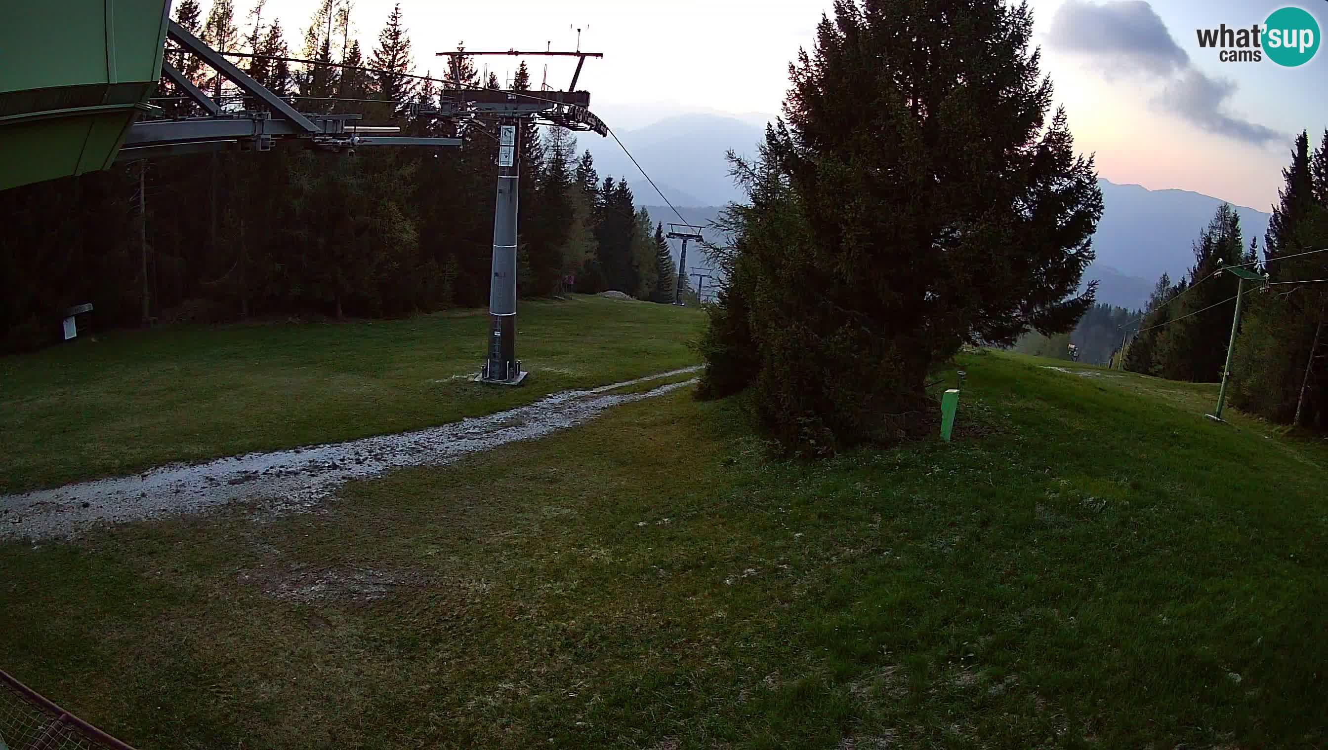 Centre de ski de Cerkno webcam Lom – Slovénie