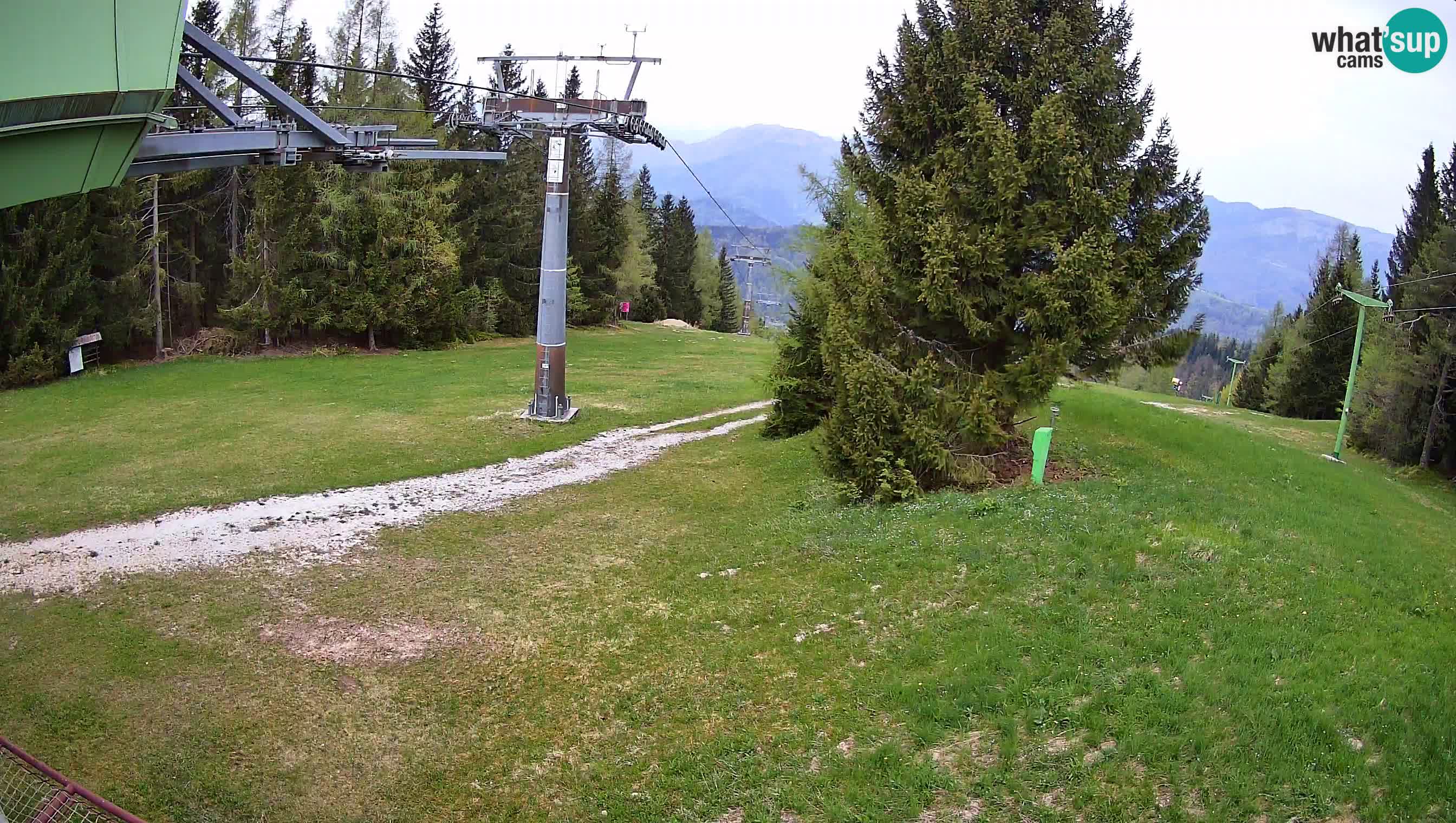 Skijalište Cerkno web kamera Lom – Slovenija