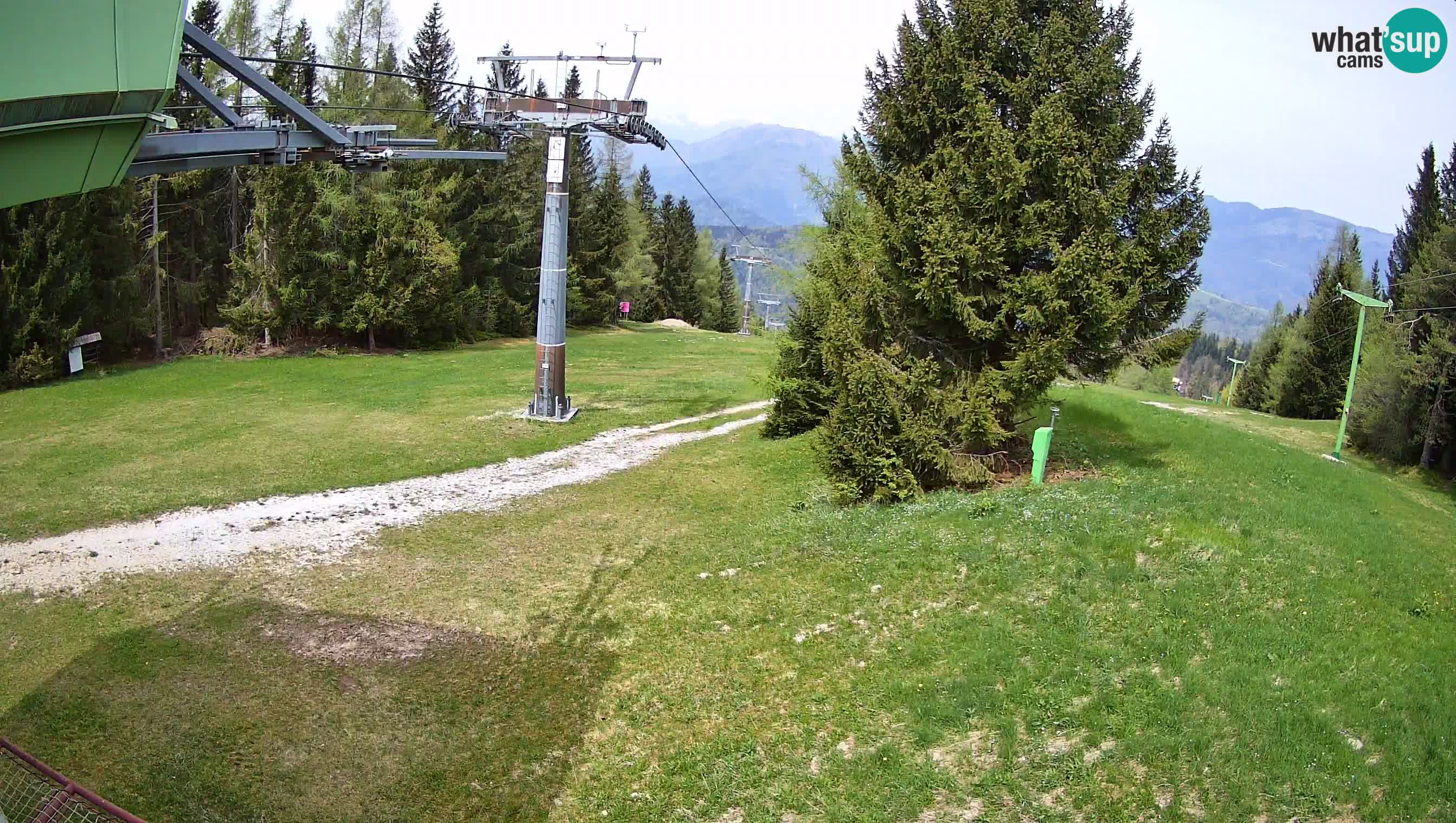Skijalište Cerkno web kamera Lom – Slovenija