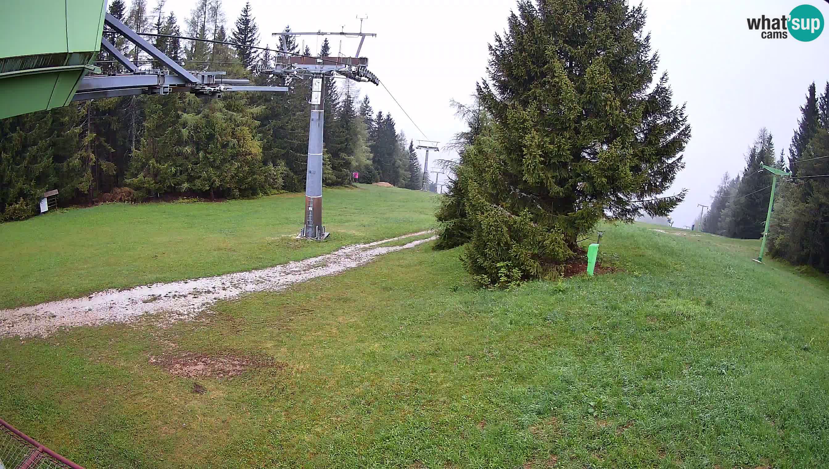 Skijalište Cerkno web kamera Lom – Slovenija