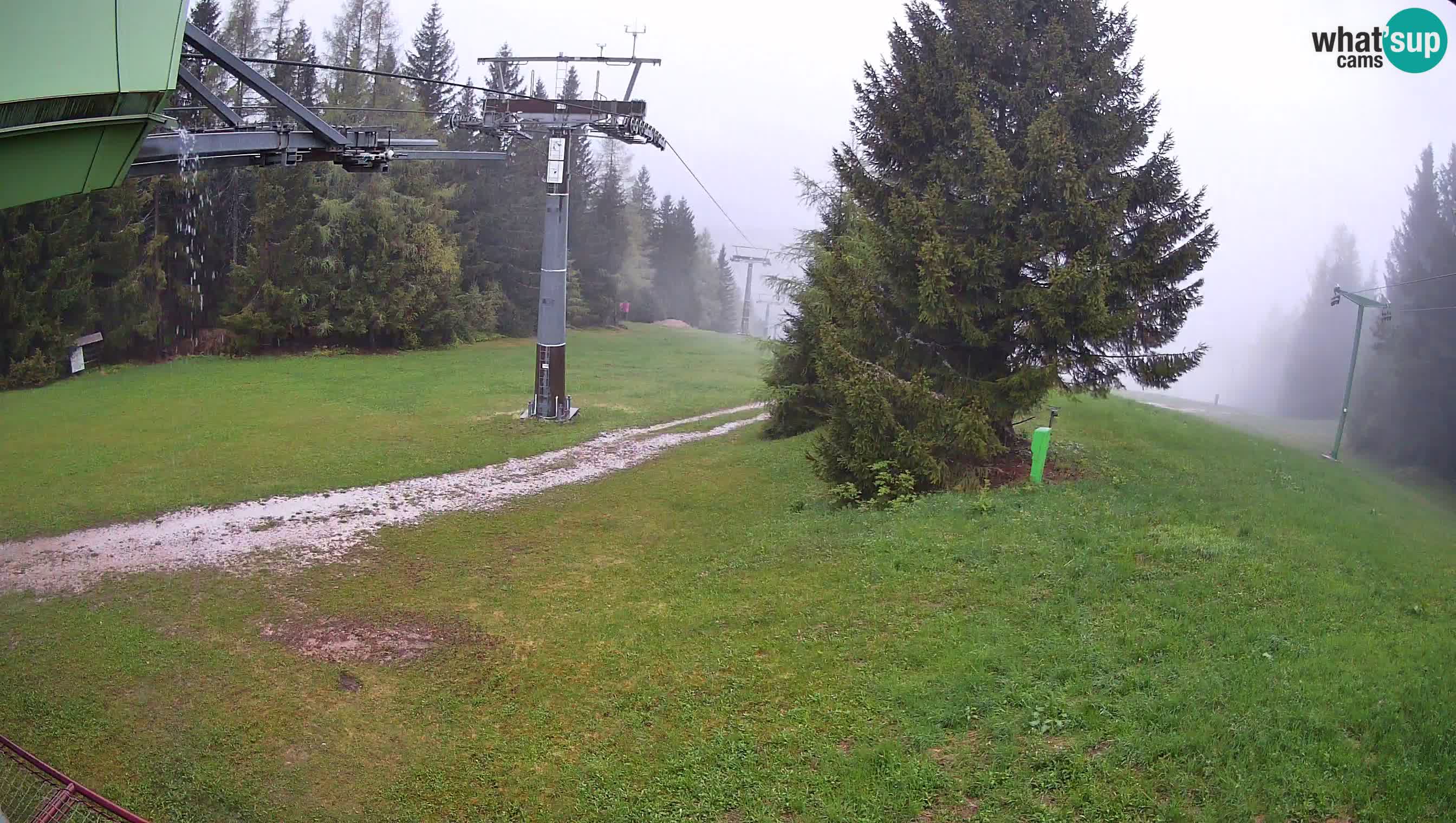 Centre de ski de Cerkno webcam Lom – Slovénie