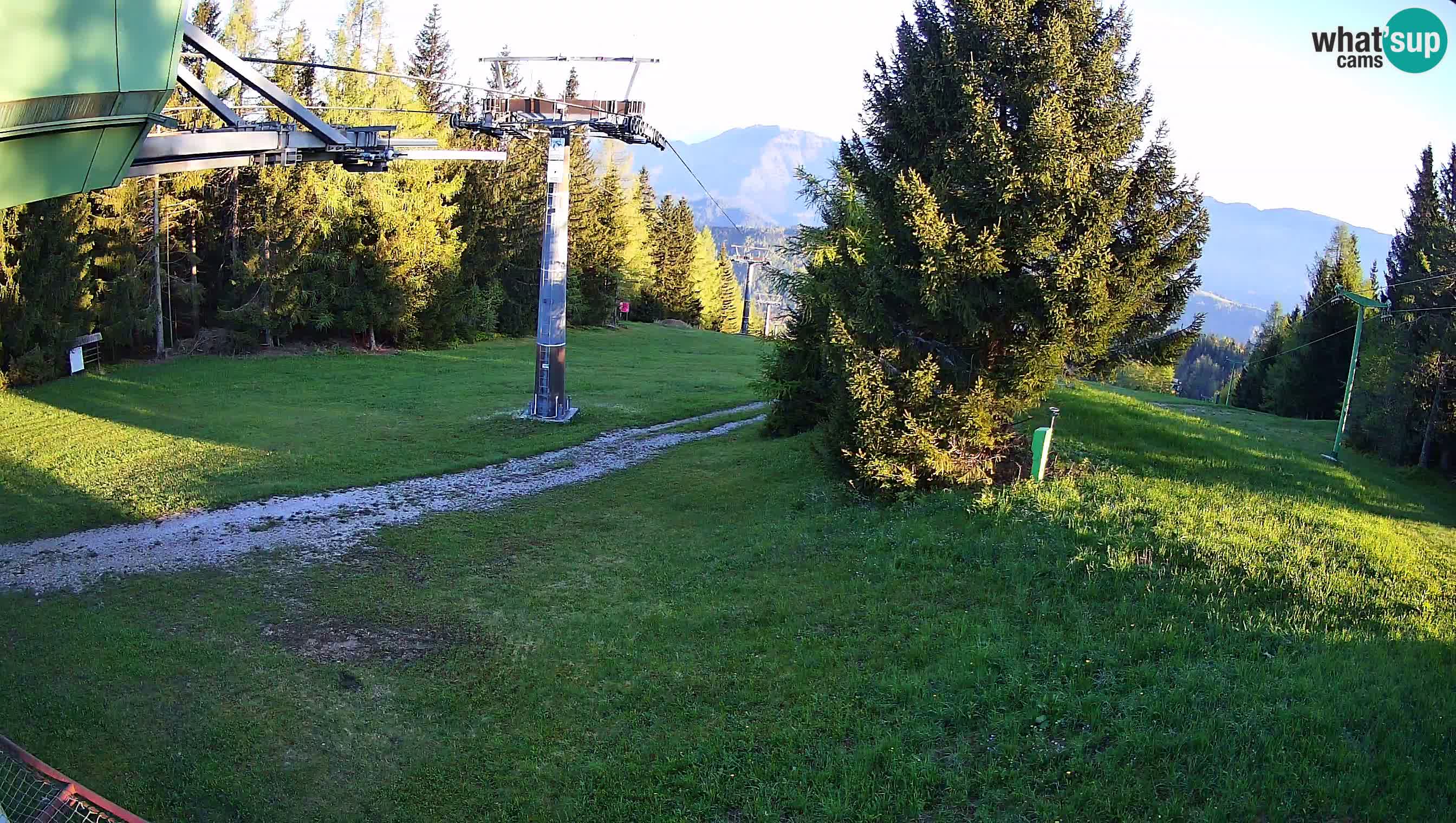 Centre de ski de Cerkno webcam Lom – Slovénie