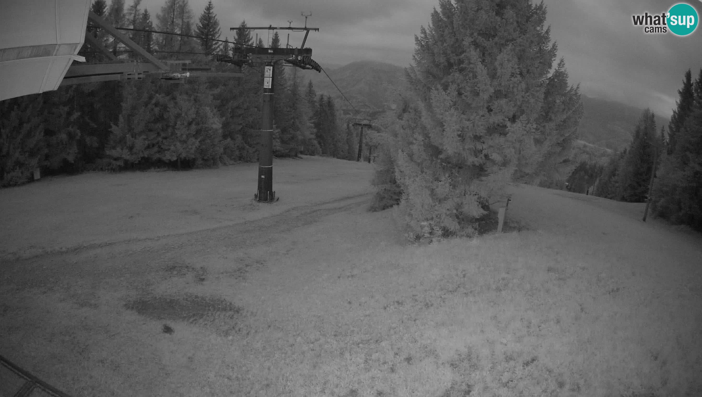 Centre de ski de Cerkno webcam Lom – Slovénie