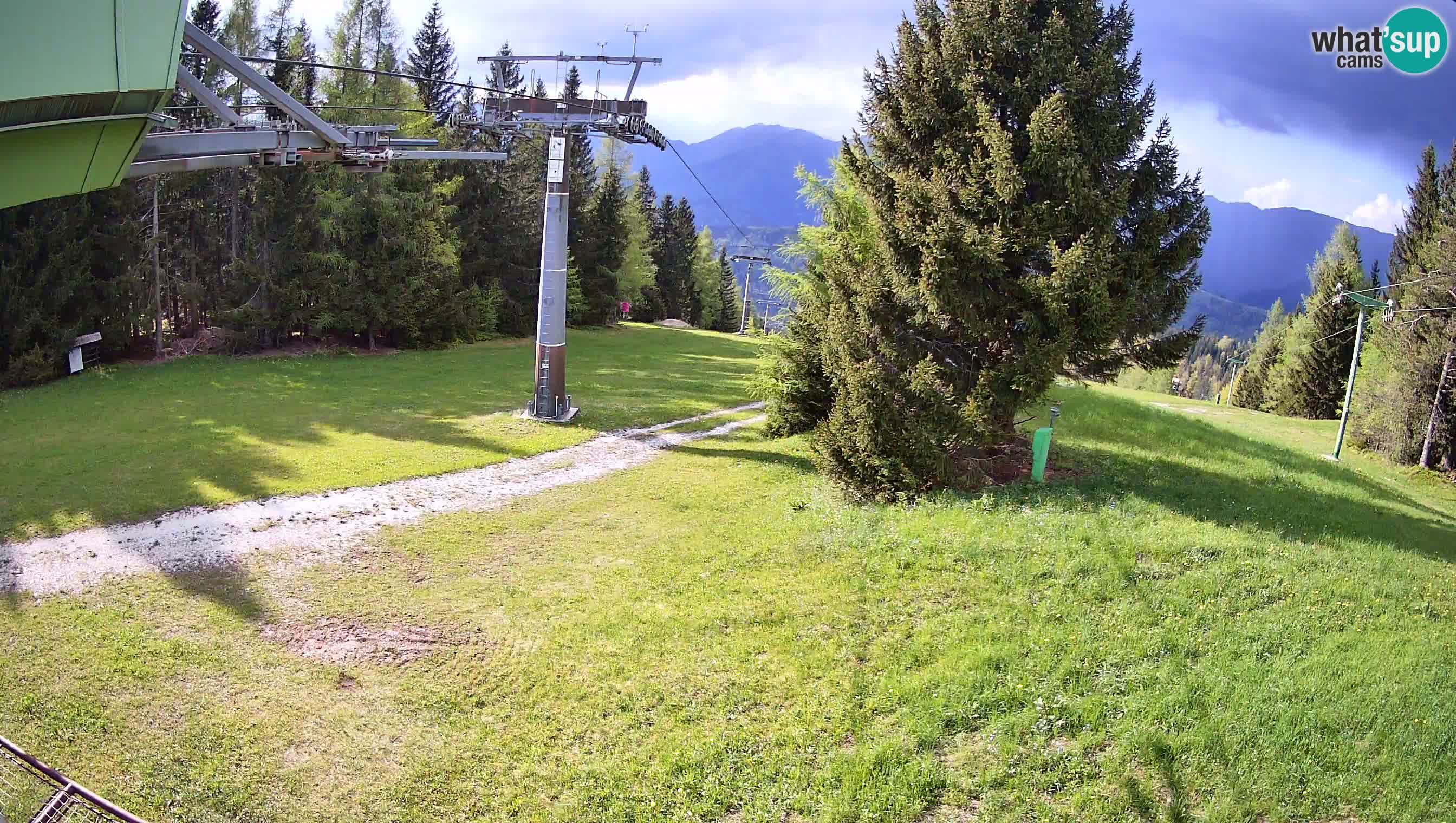 Centre de ski de Cerkno webcam Lom – Slovénie