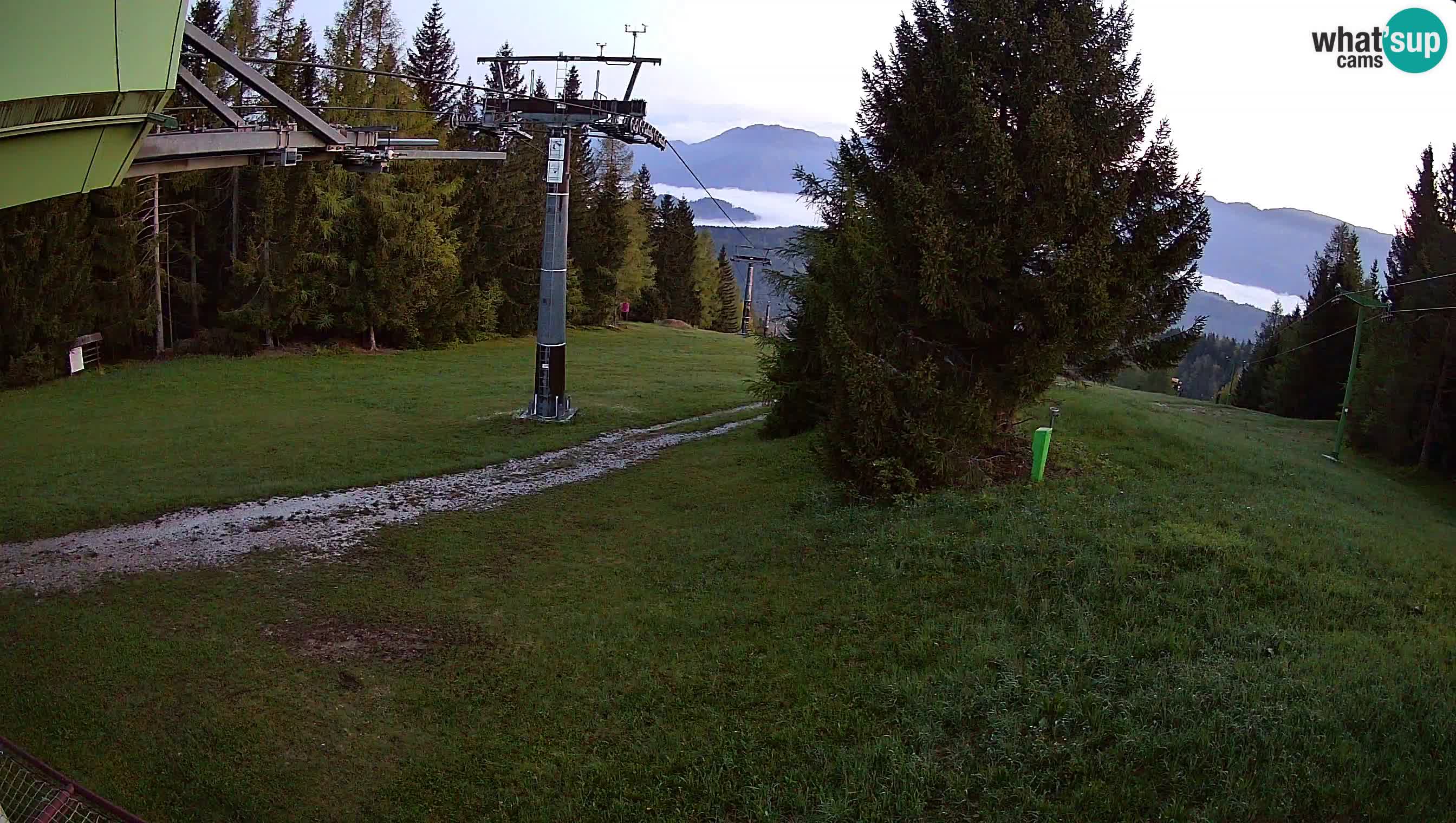 Skizentrum webcam Cerkno Lom – Slowenien