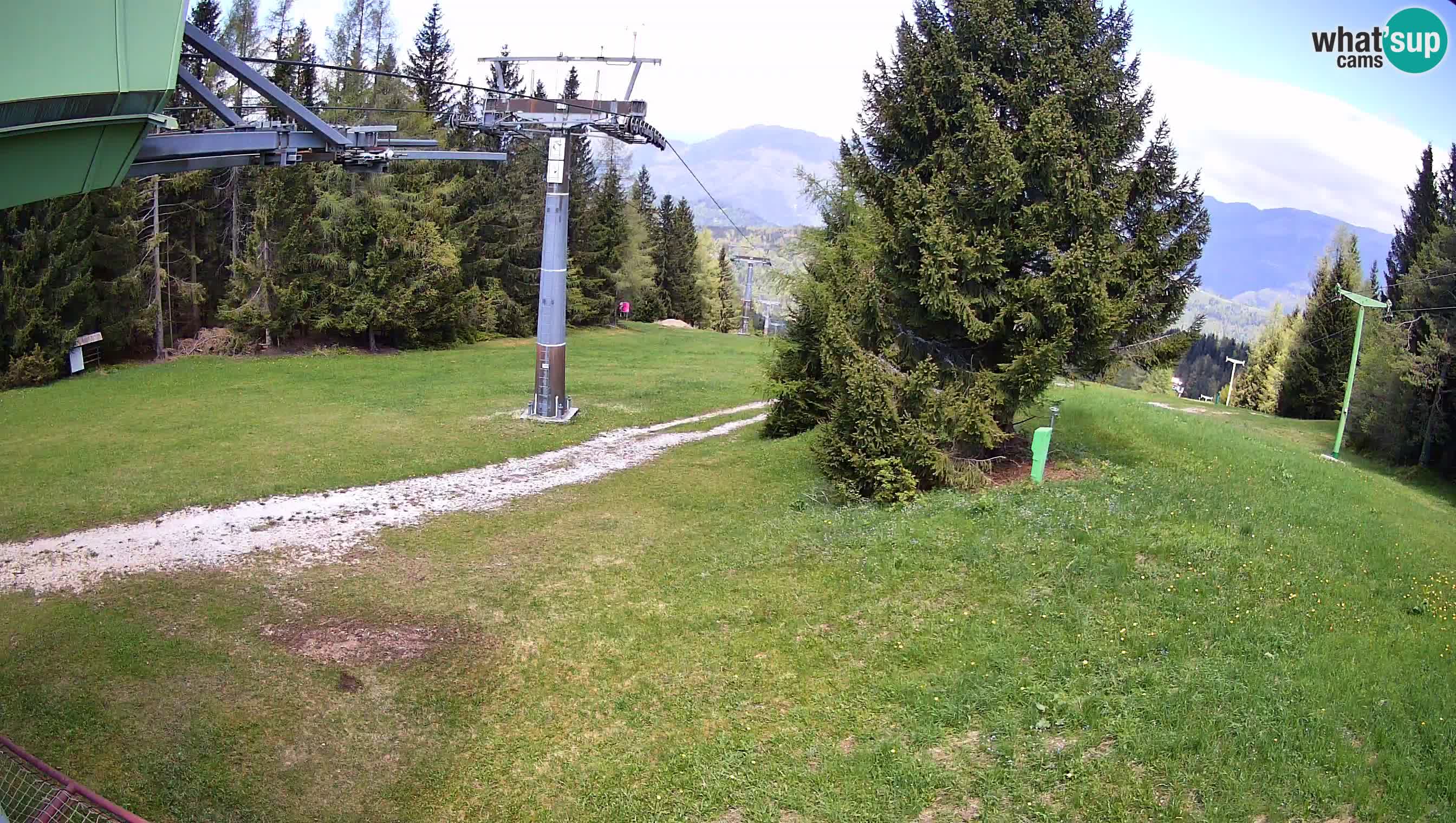 Skijalište Cerkno web kamera Lom – Slovenija