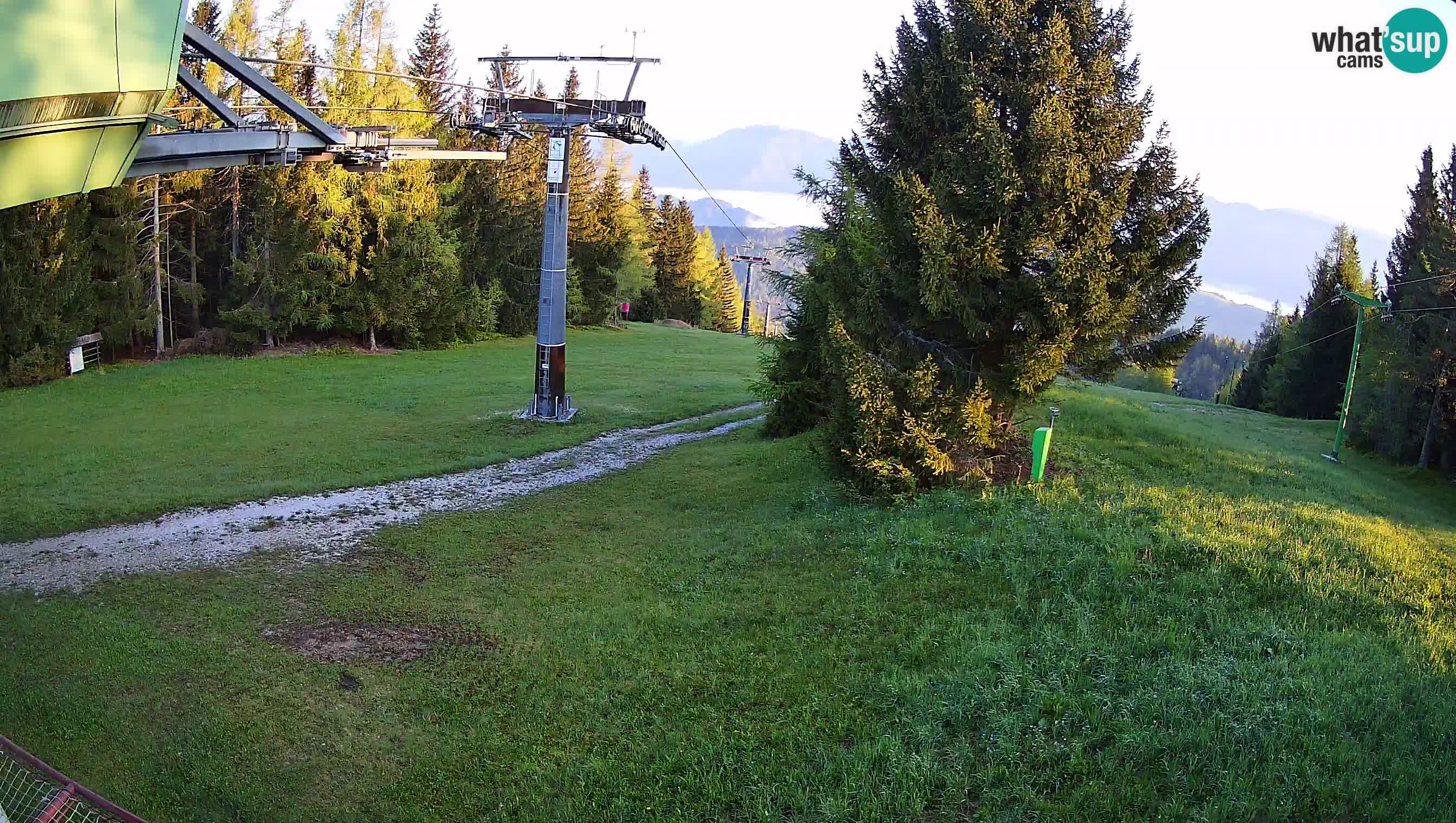 Skizentrum webcam Cerkno Lom – Slowenien