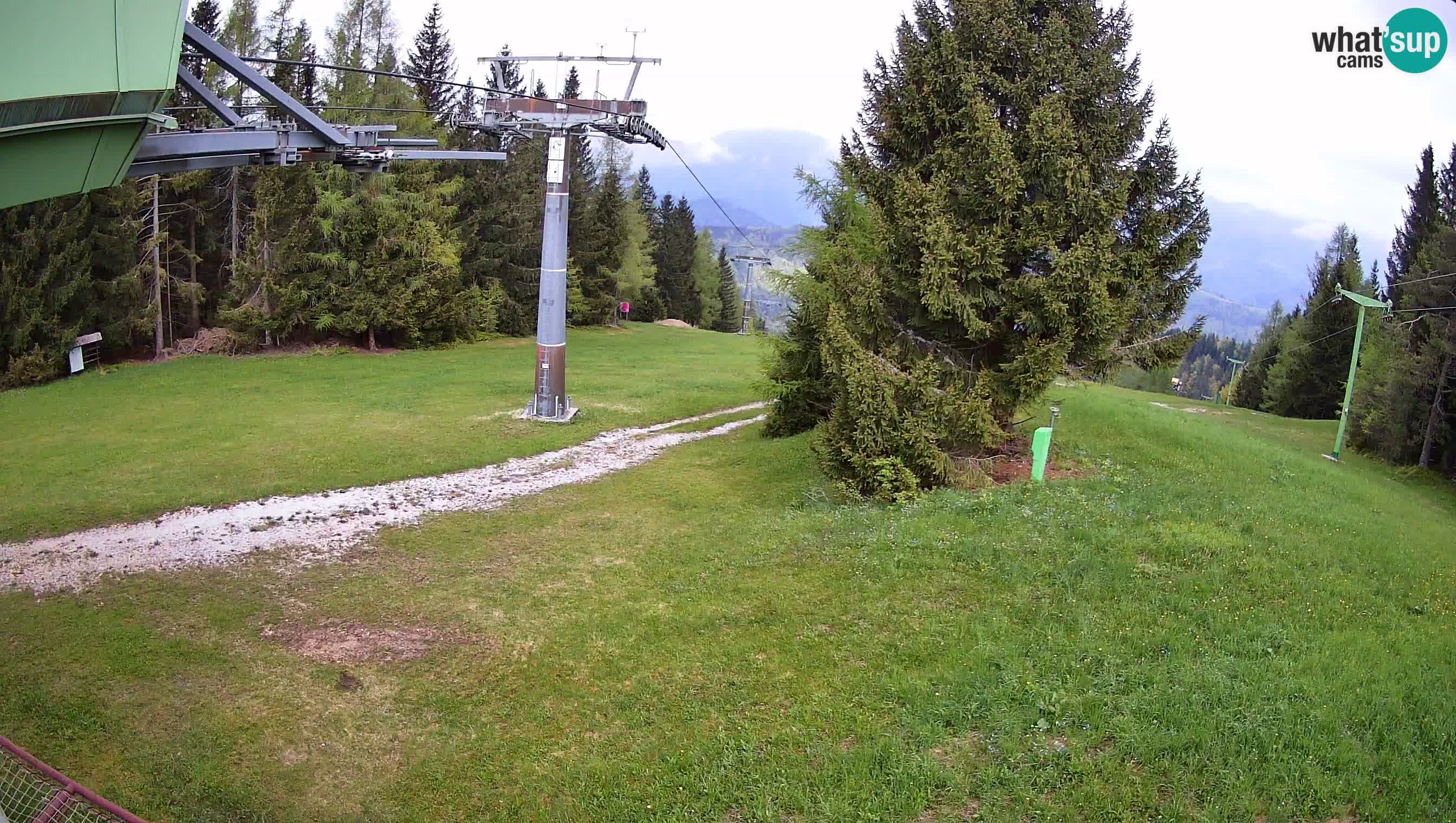 Centre de ski de Cerkno webcam Lom – Slovénie