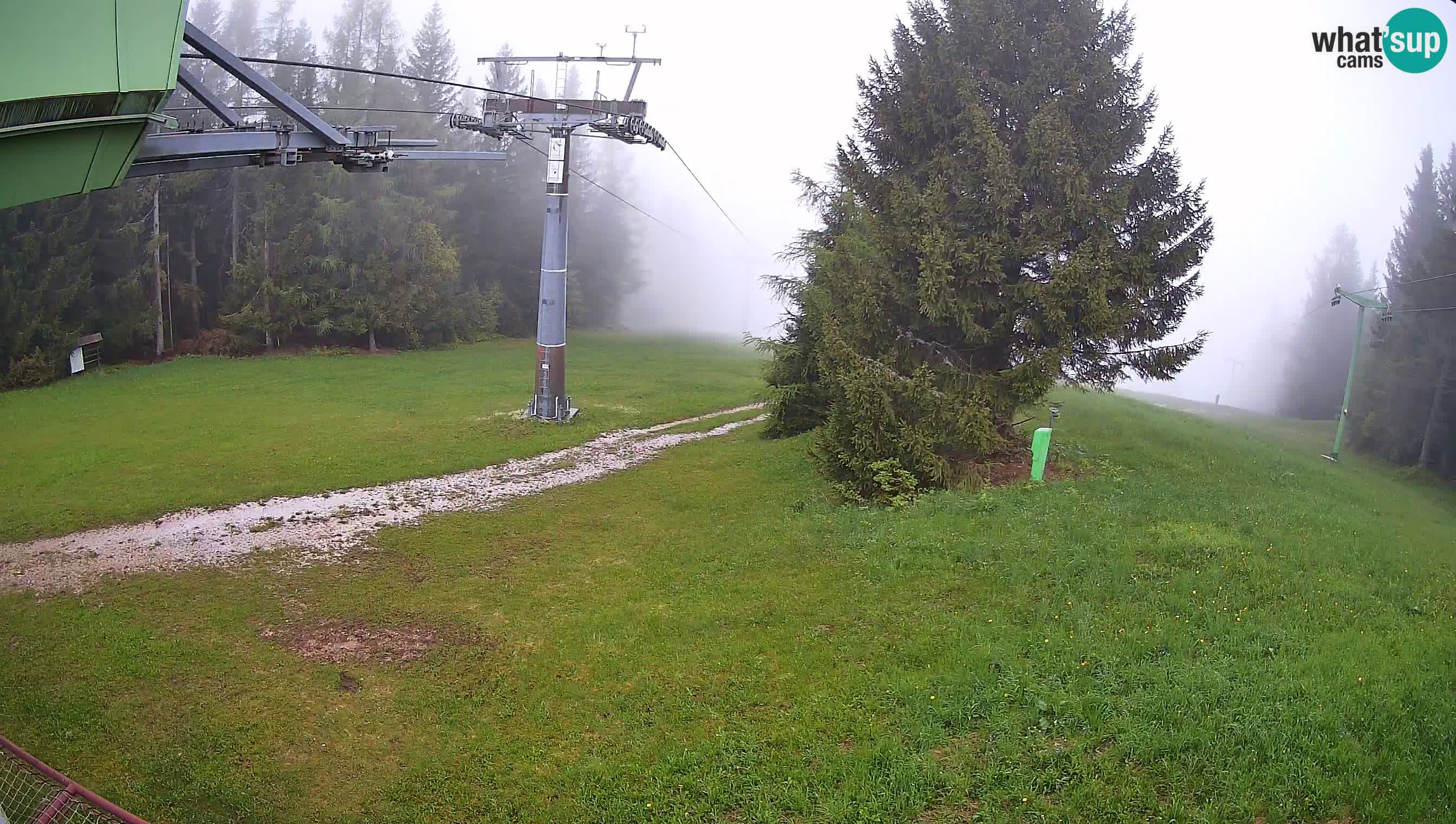 Skijalište Cerkno web kamera Lom – Slovenija