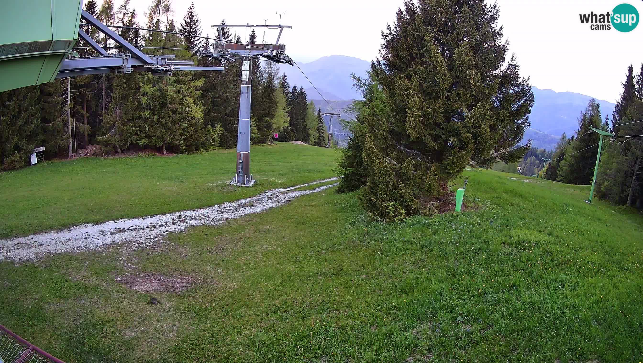 Centre de ski de Cerkno webcam Lom – Slovénie