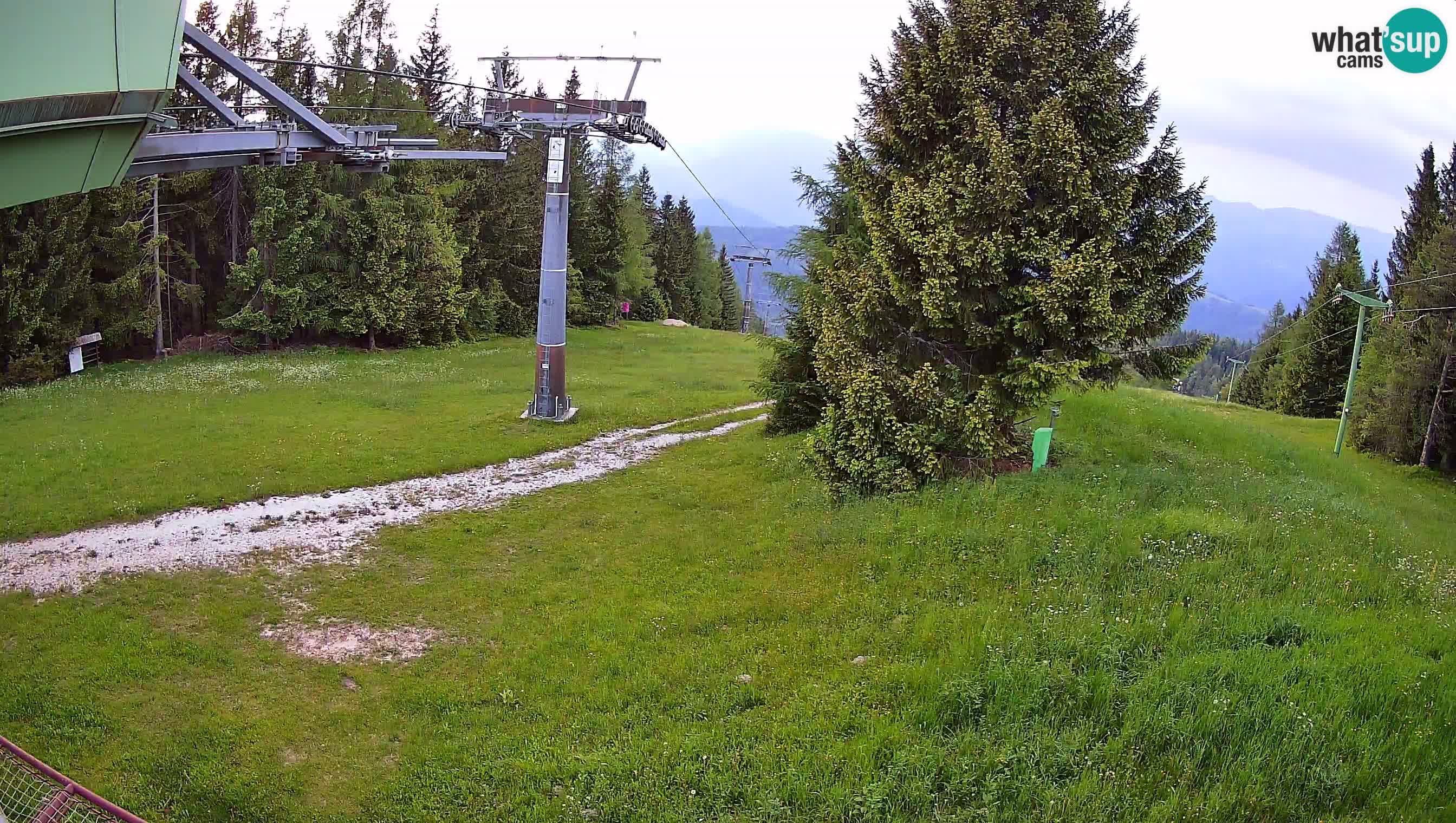 Centre de ski de Cerkno webcam Lom – Slovénie